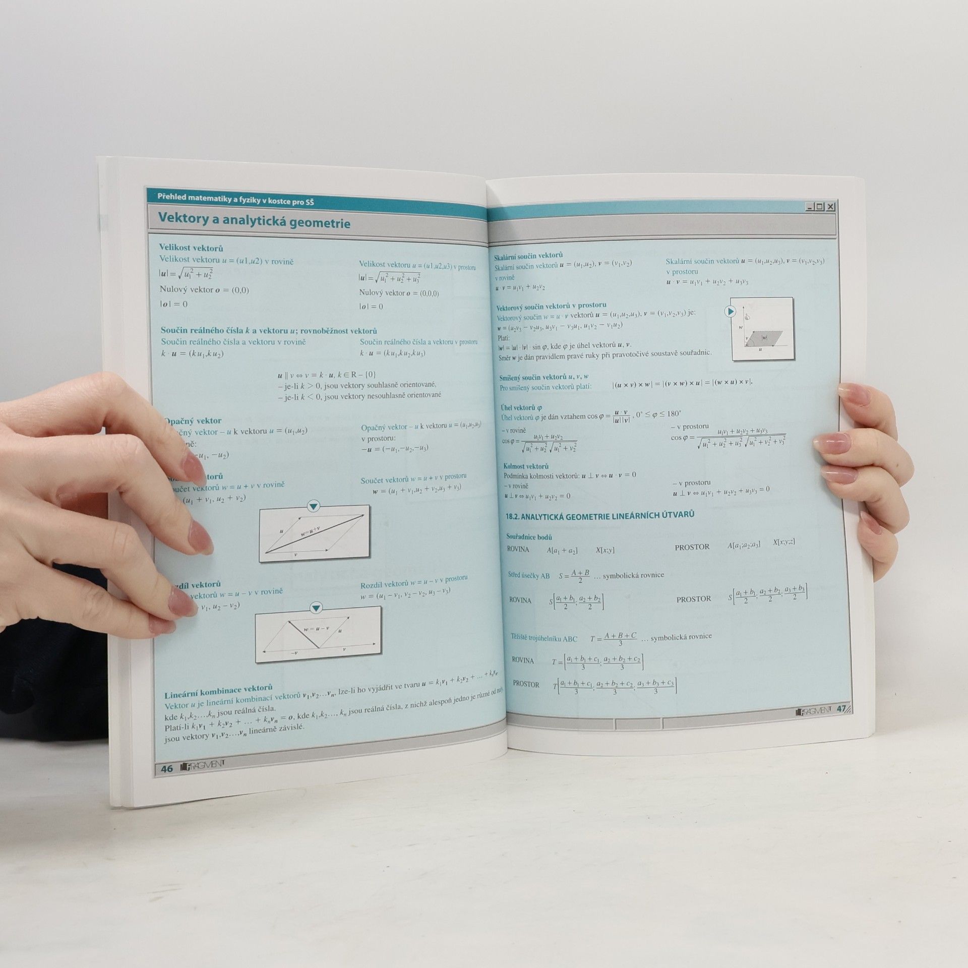 Vladimír Lank Přehled matematiky a fyziky v kostce pro střední školy