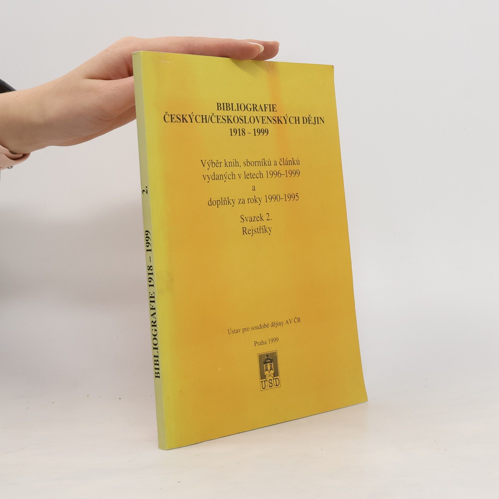 Bibliografie českých/československých dějin 1918–1999. Svazek 2