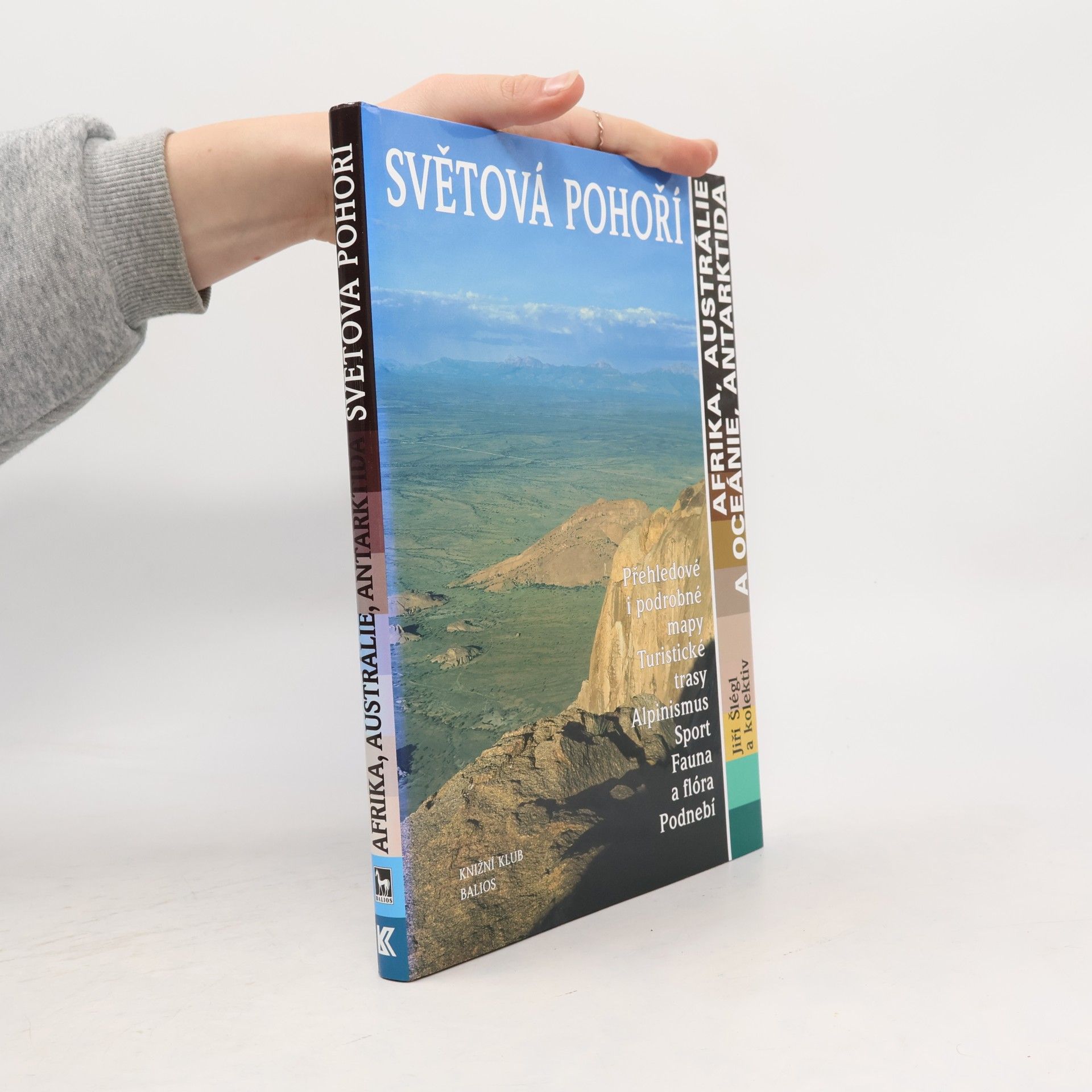 Světová pohoří. Afrika, Austrálie a Oceánie, Antarktida