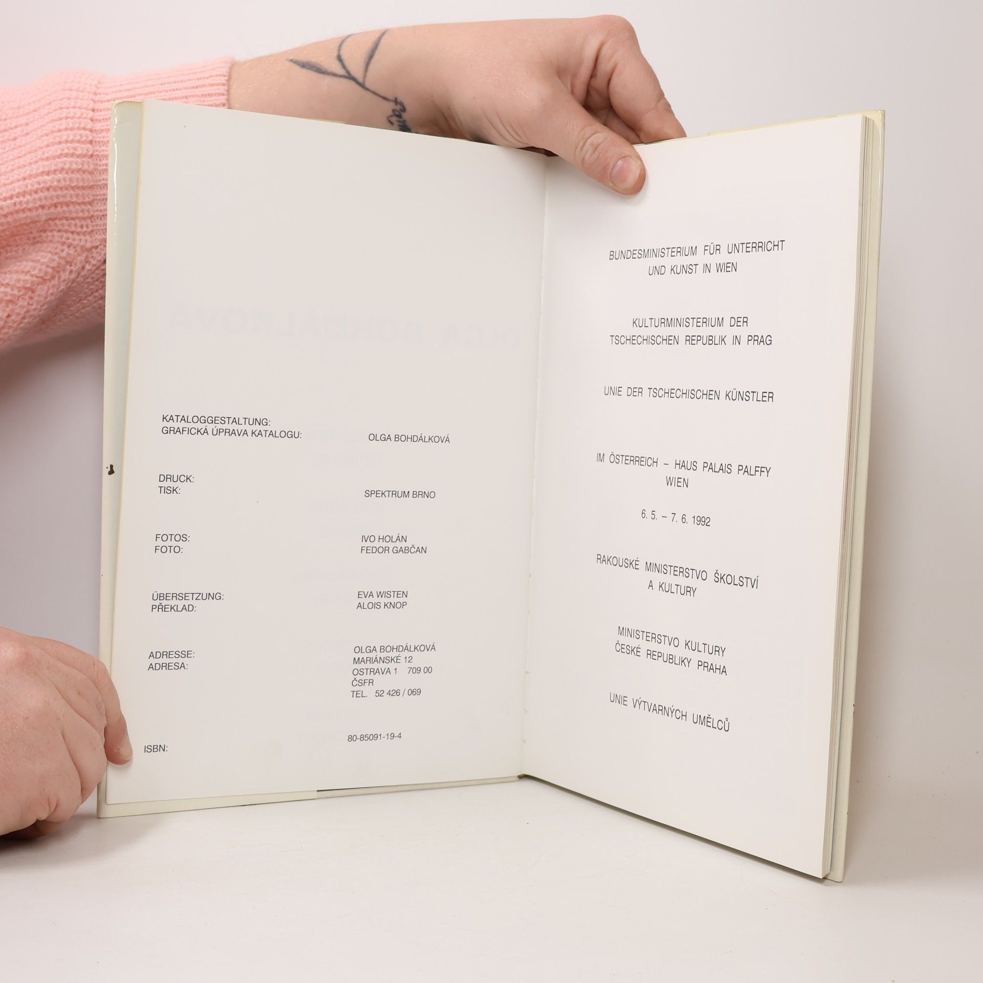 Collectif d'auteurs Olga Bohdálíková