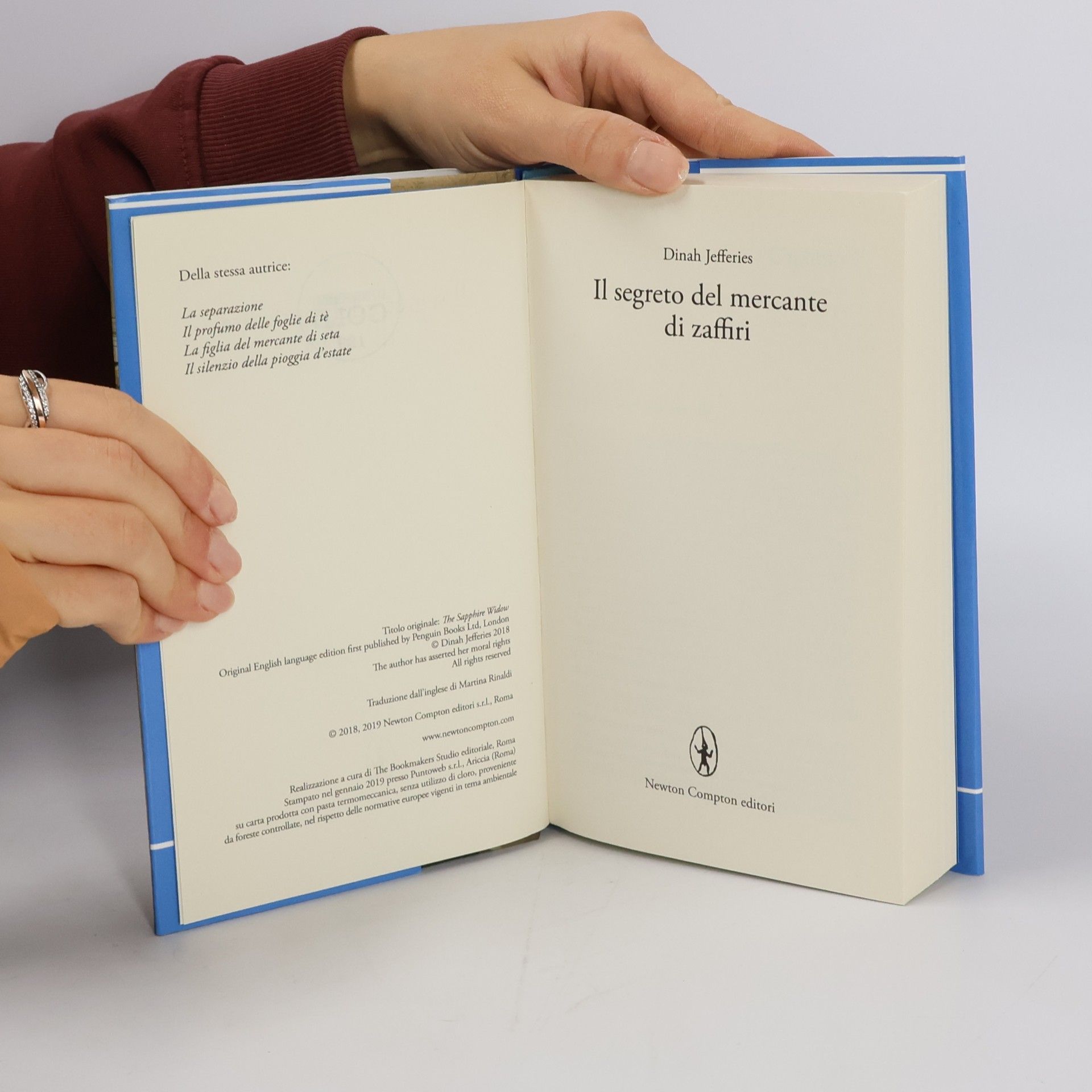 Dinah Jefferies Il segreto del mercante di zaffiri
