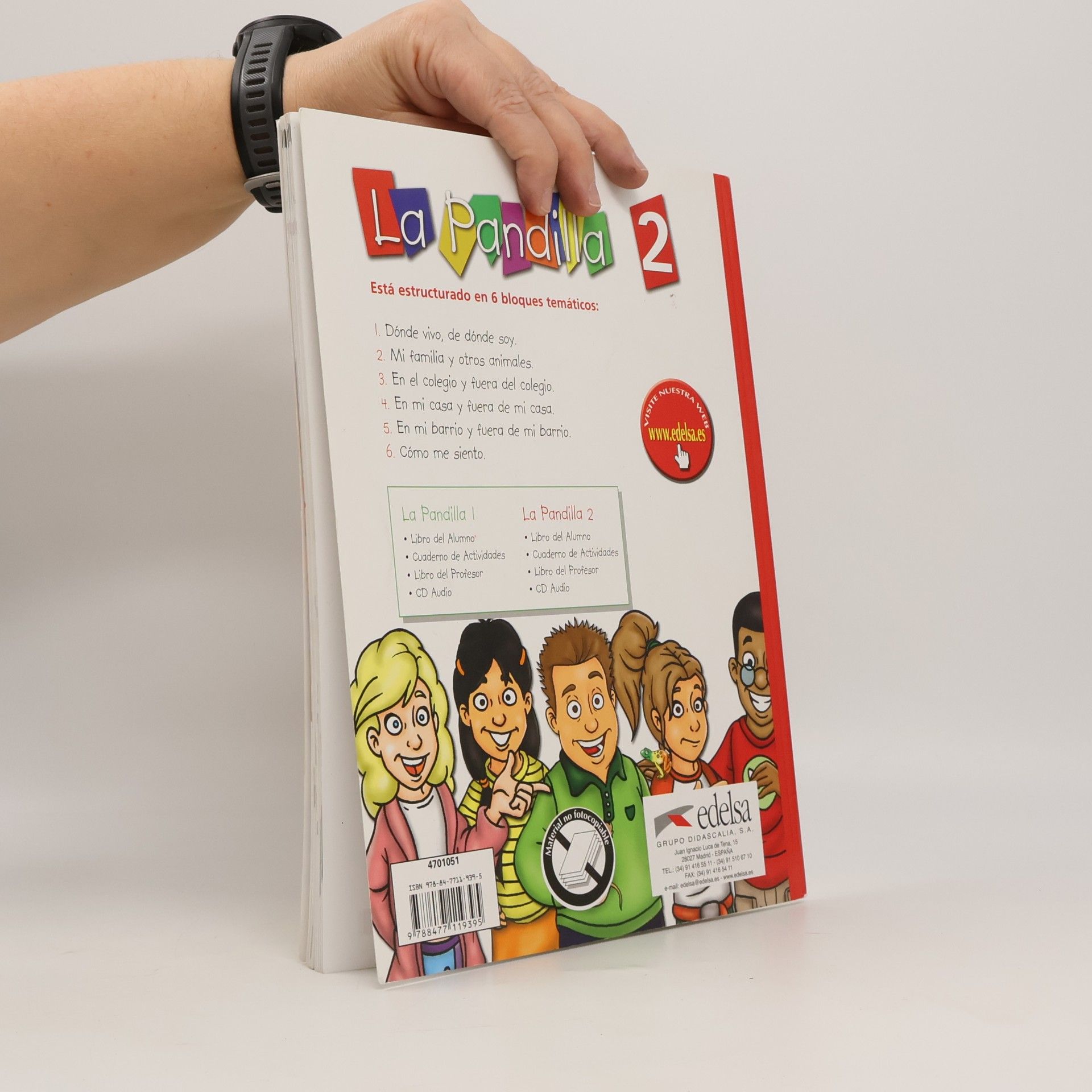 María Luisa Hortelano Ortega La pandilla 2. Libro del alumno