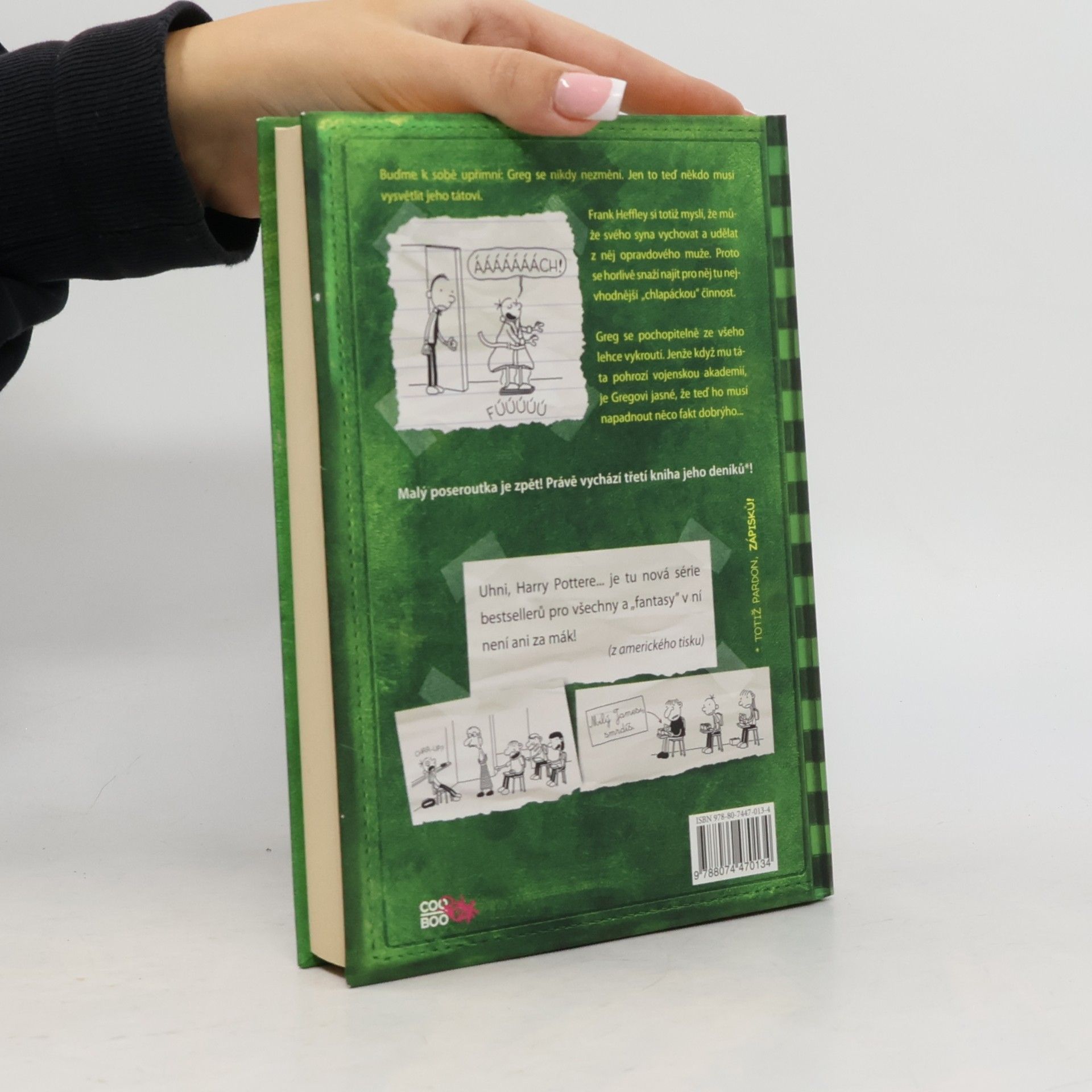 Jeff Kinney Deník malého poseroutky 3. Poslední kapka