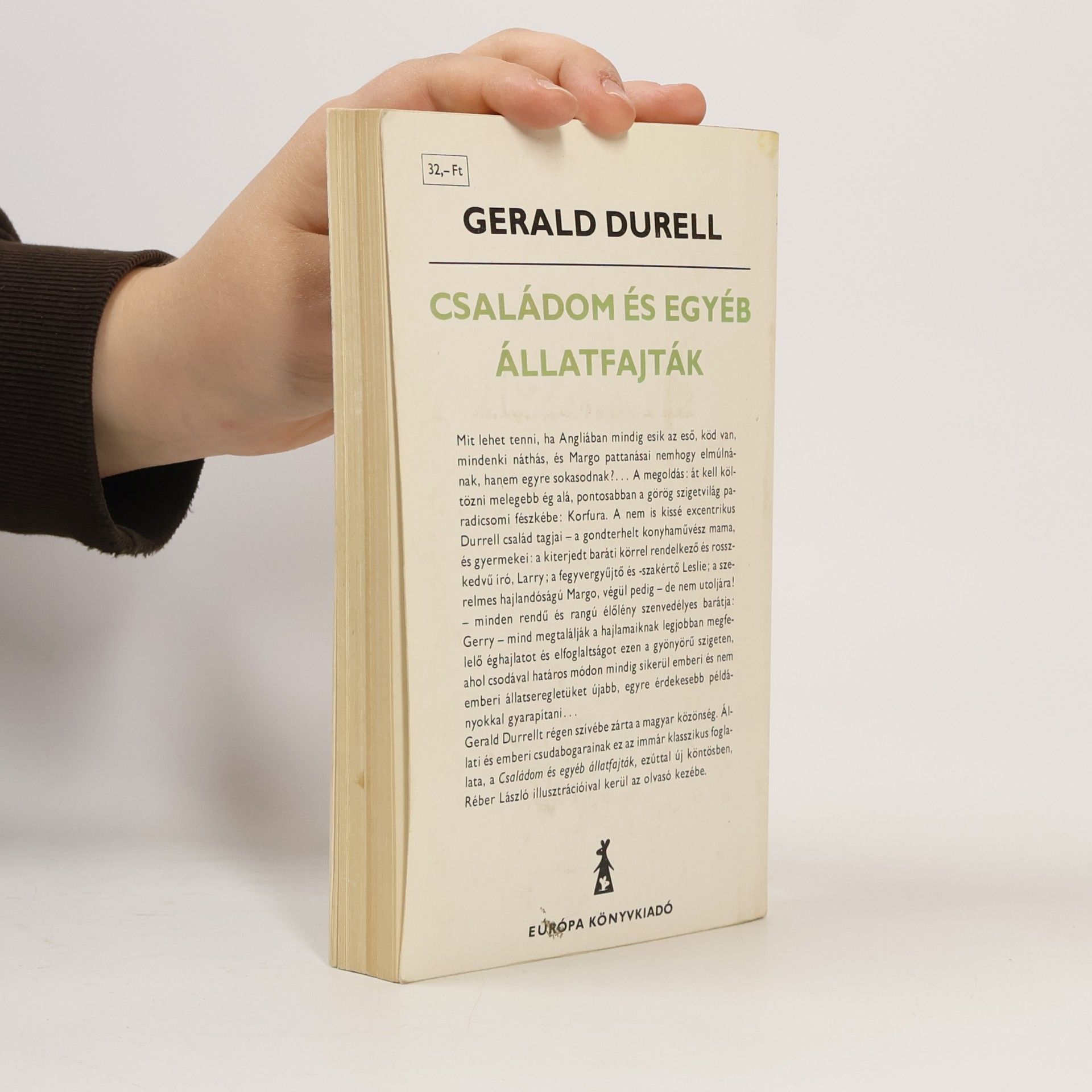Gerald Durrell Családom és egyéb állatfajták
