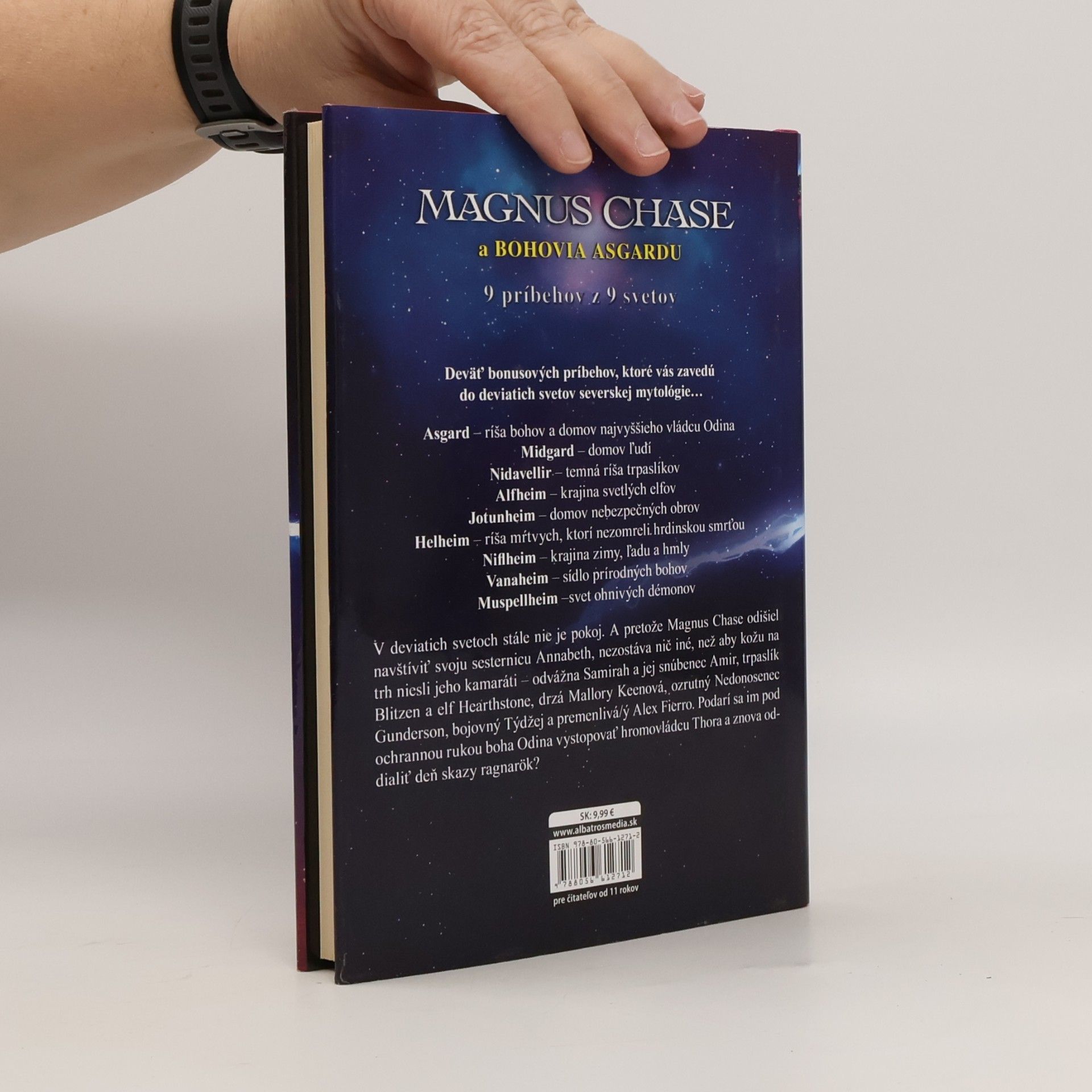 Rick Riordan Magnus Chase a bohovia Asgardu: 9 príbehov z 9 svetov