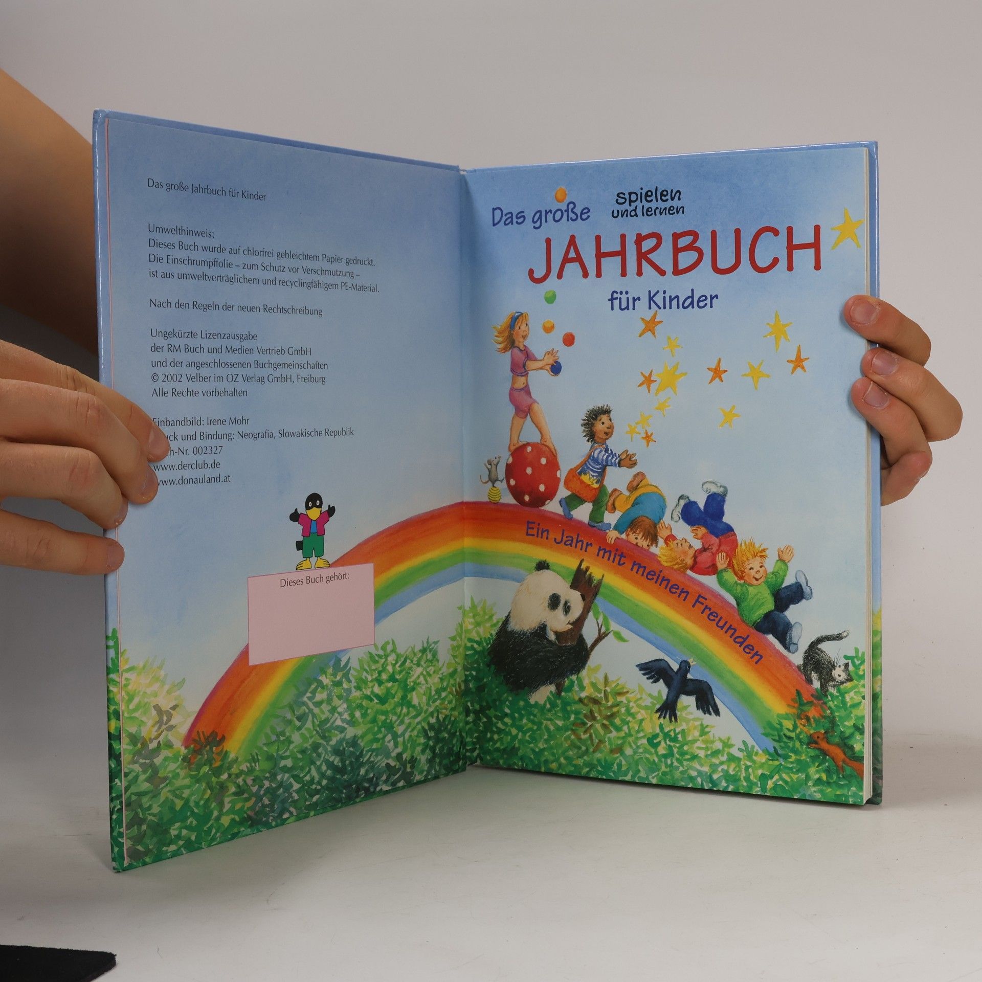 Various authors Das große Jahrbuch für Kinder