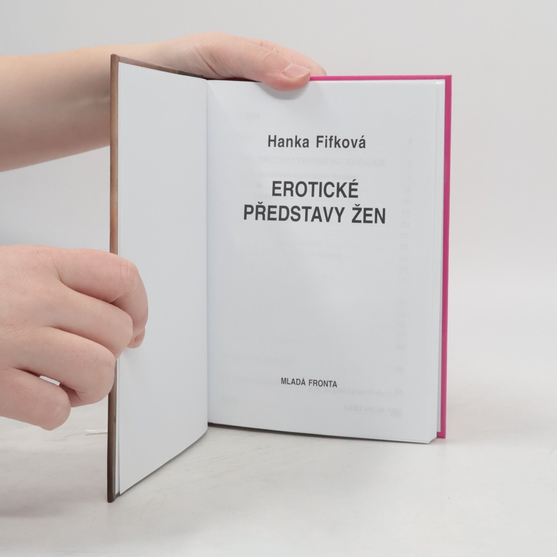 Hana Fifková Erotické představy žen