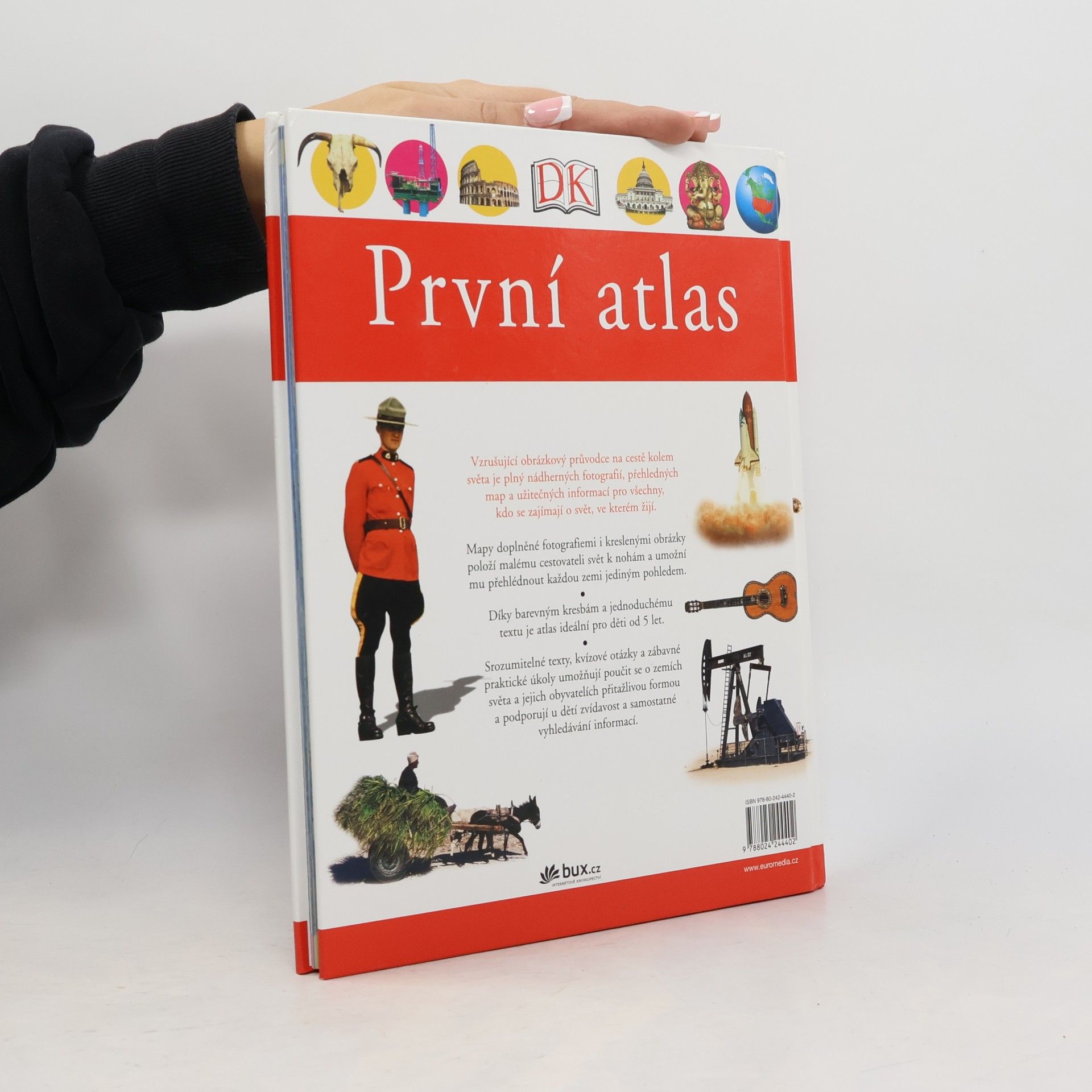 Kateřina Danielová První atlas. Příručka pro nejmenší čtenáře a spisovatele