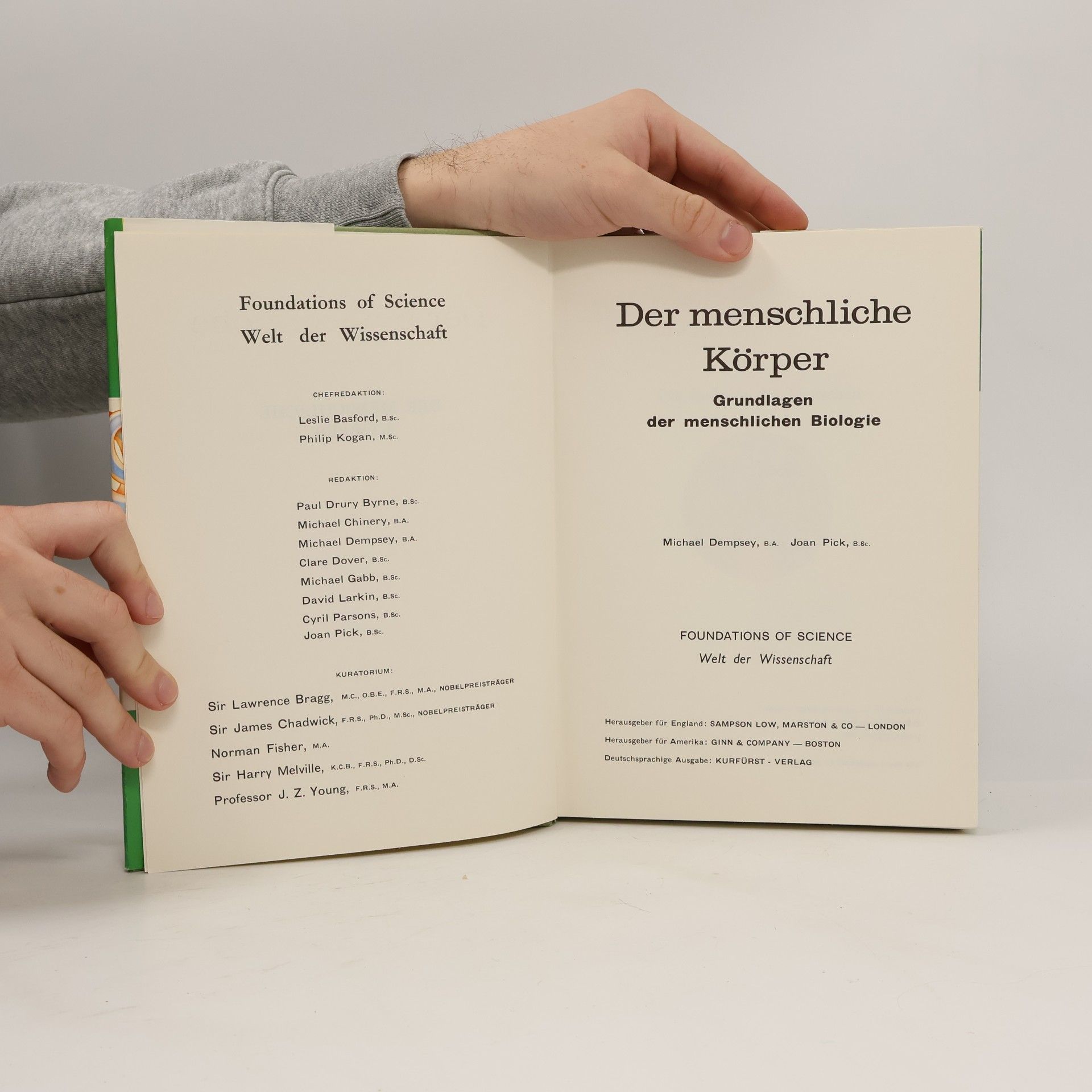 Michael Dempsey Der menschliche Körper. Grundlagen der menschlichen Biologie