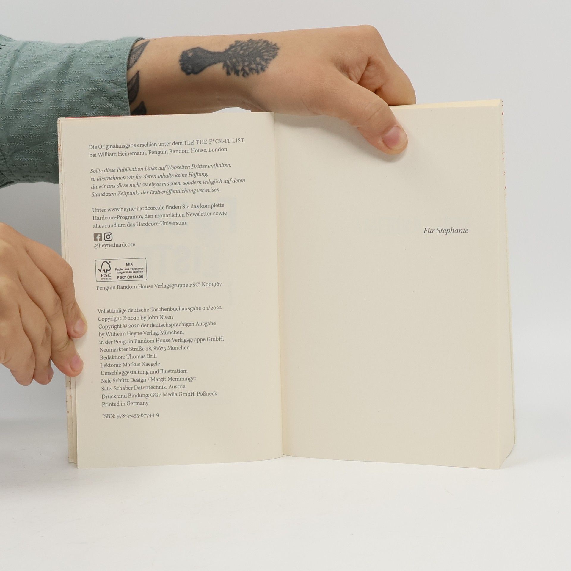 John Niven Die F*ck-it-Liste