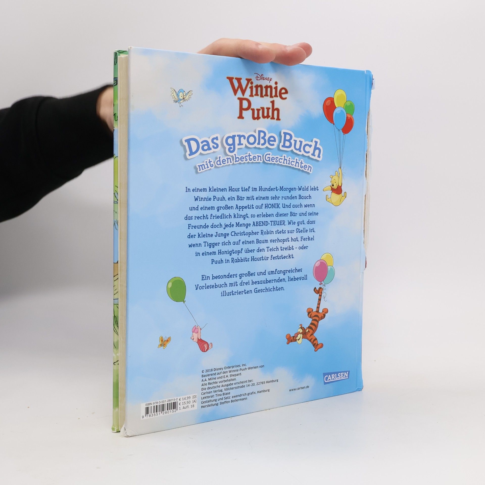 Tina Blase Disney Winnie Puuh - Das große Buch - mit den besten Geschichten