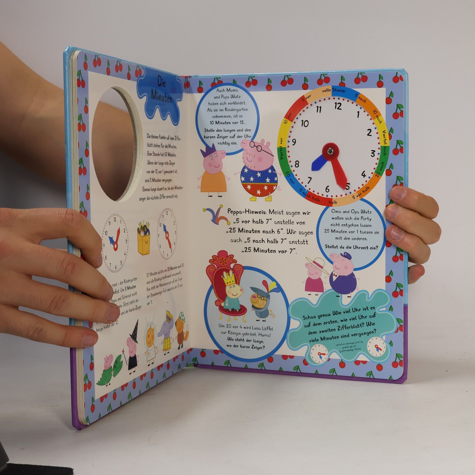 Kolektiv autorů Peppa Pig Uhrenlernbuch