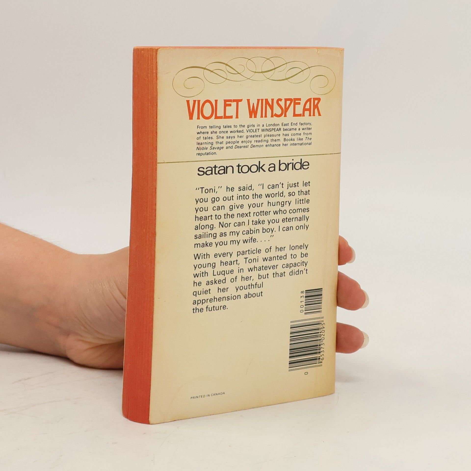 Violet Winspear Satan Took a Bride