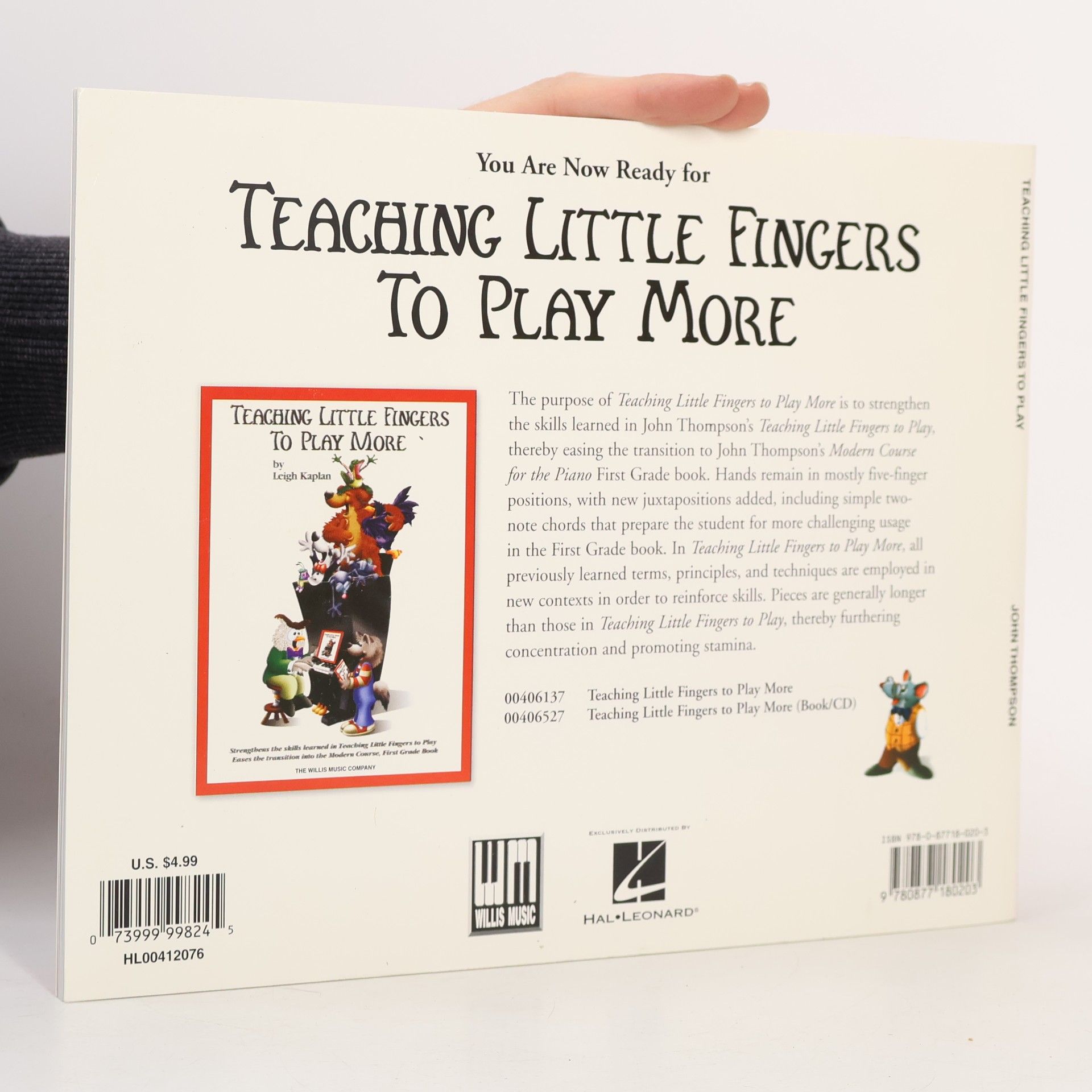 John Thompson John Thompson's Modern Course for the Piano: Teaching Little Fingers to Play