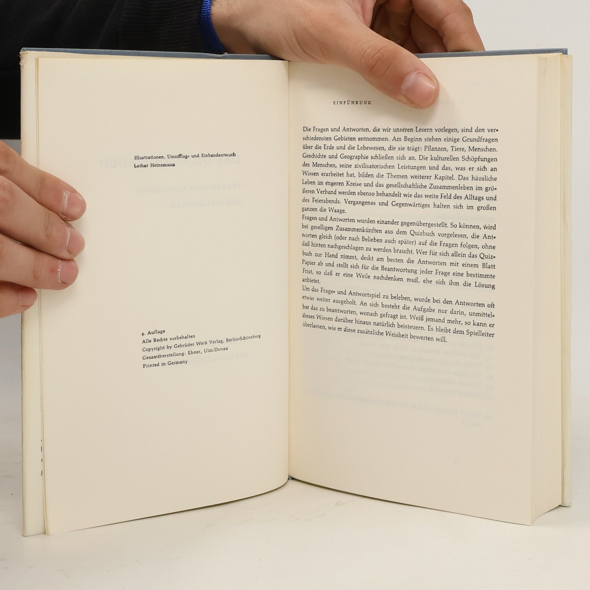 Lothar Heinemann Das dicke Quizbuch