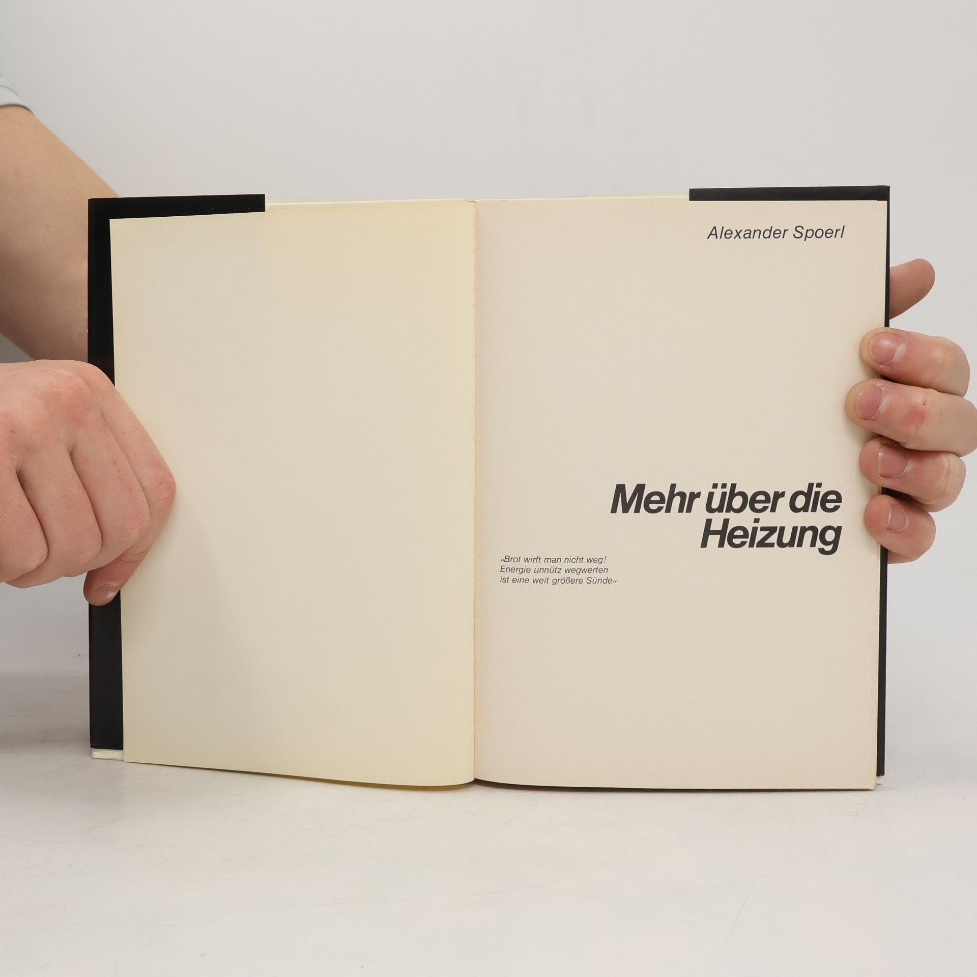 Alexander Spoerl Mehr über die Heizung