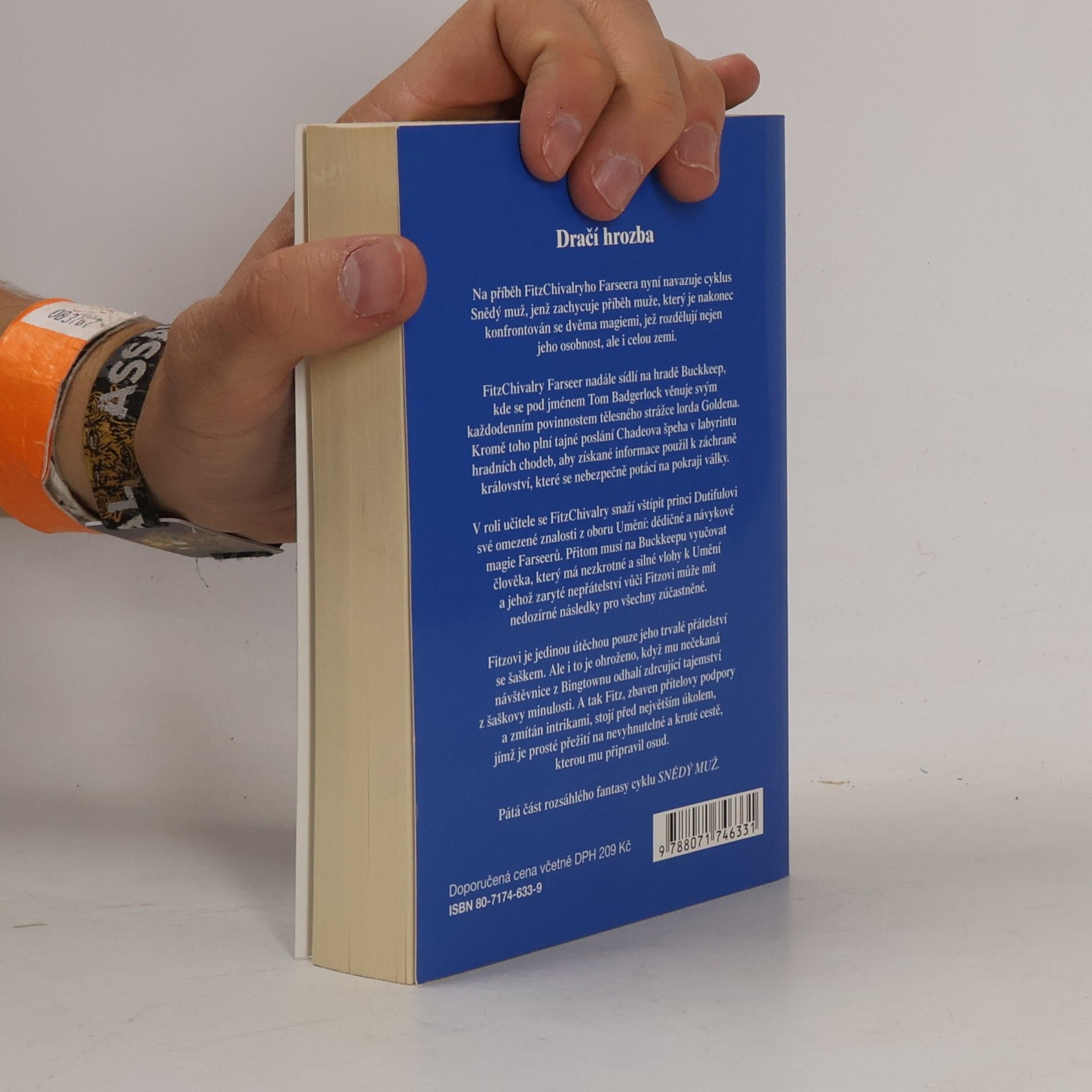 Robin Hobb Dračí hrozba. Snědý muž. Pátý díl