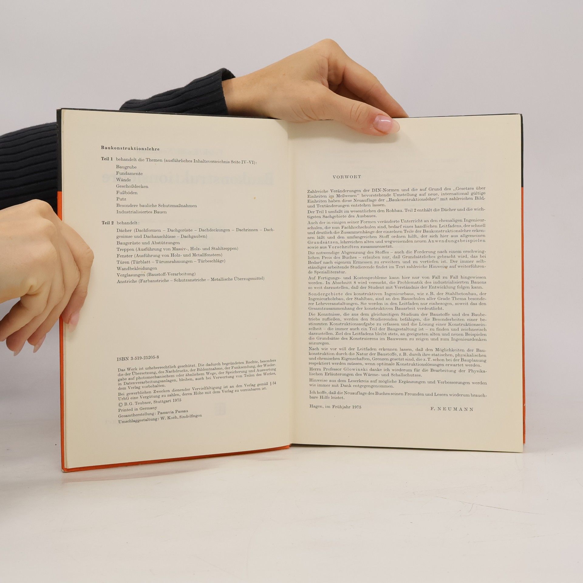 Autorenkollektiv Baukonstruktionslehre 1