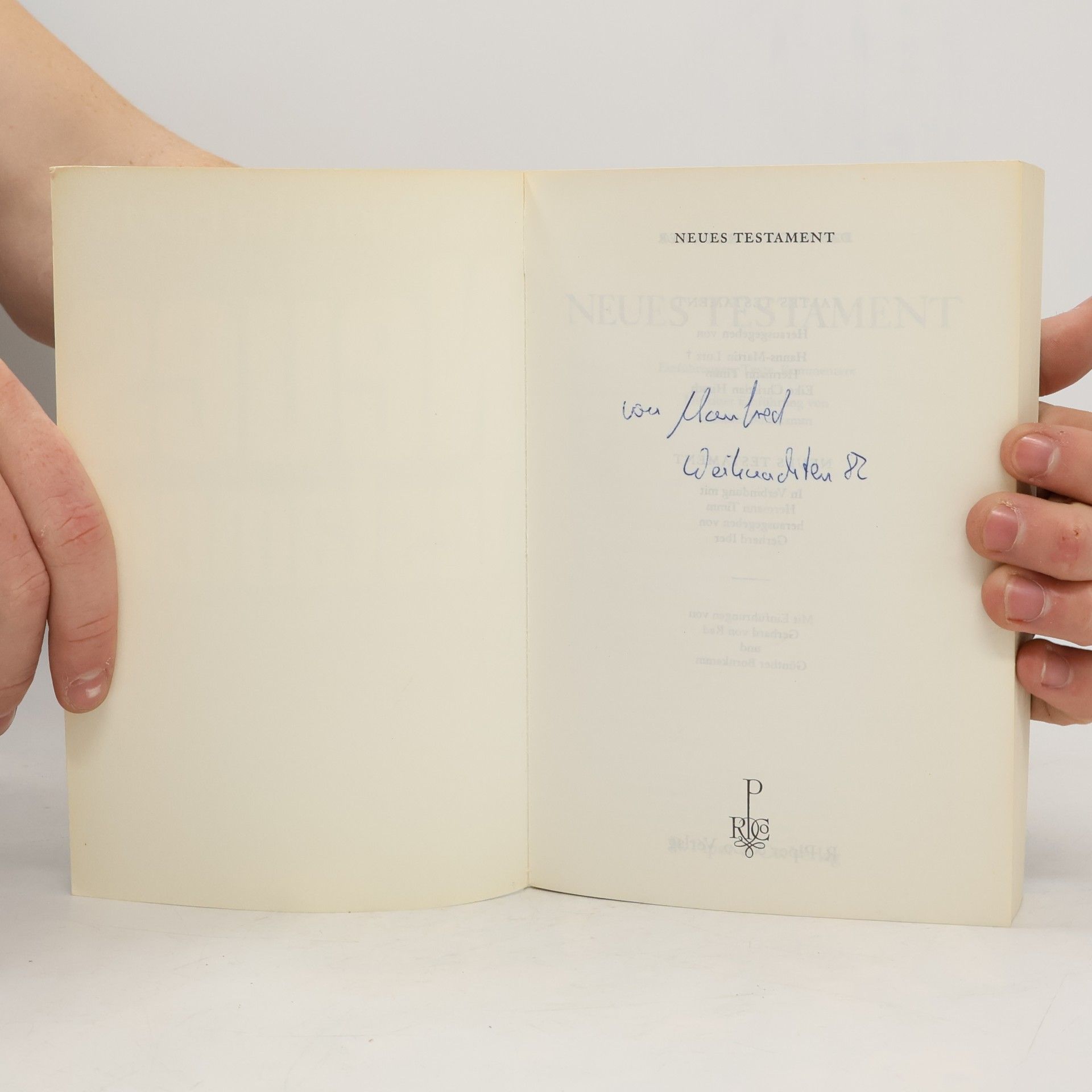 Gerhard Iber Neues Testament