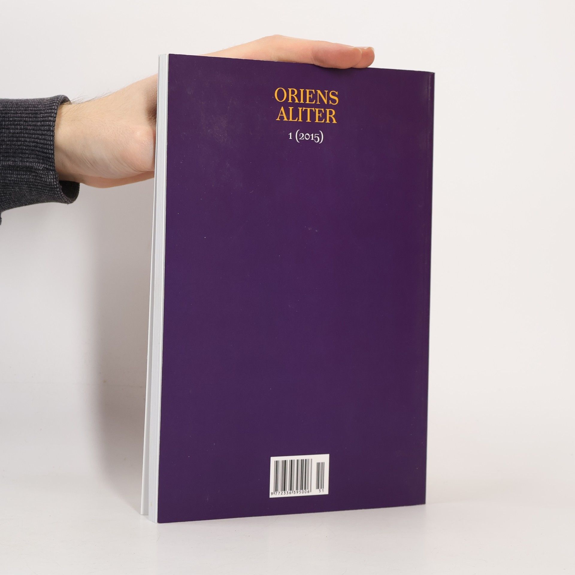 Autorenkollektiv Oriens Aliter 1/2015