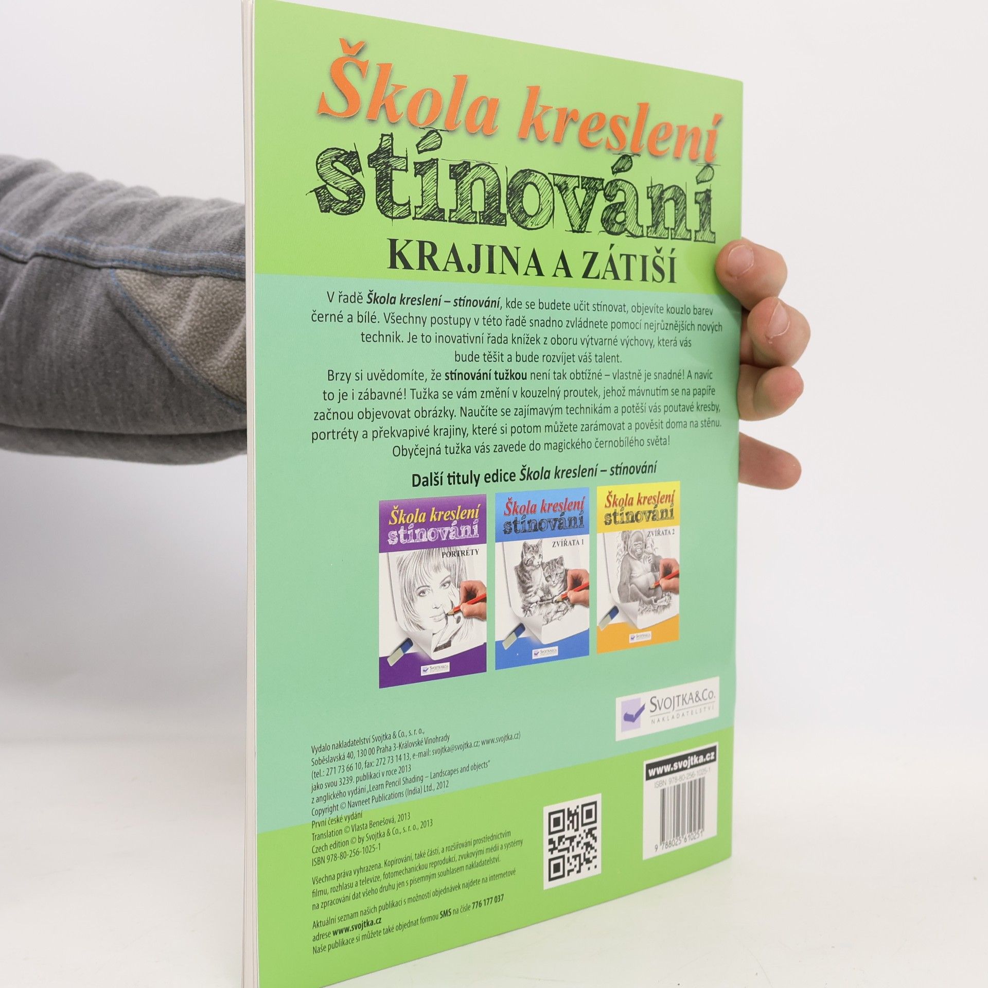 Kolektiv autorů Škola kreslení – stínování – krajina a zátiší