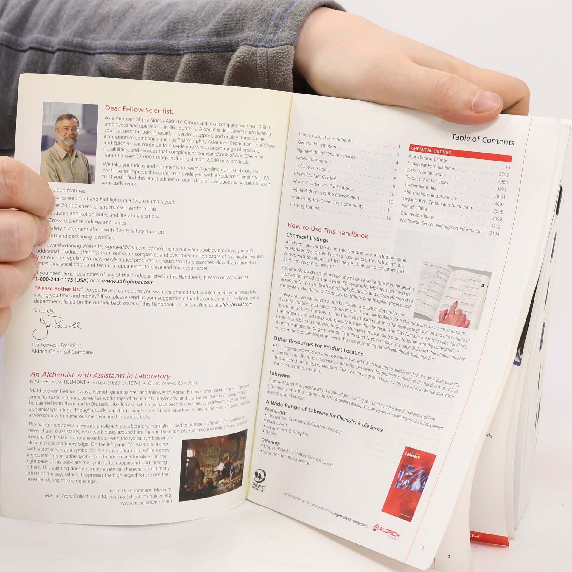 Mattheus Van Helmont Handbook of Fine Chemicals