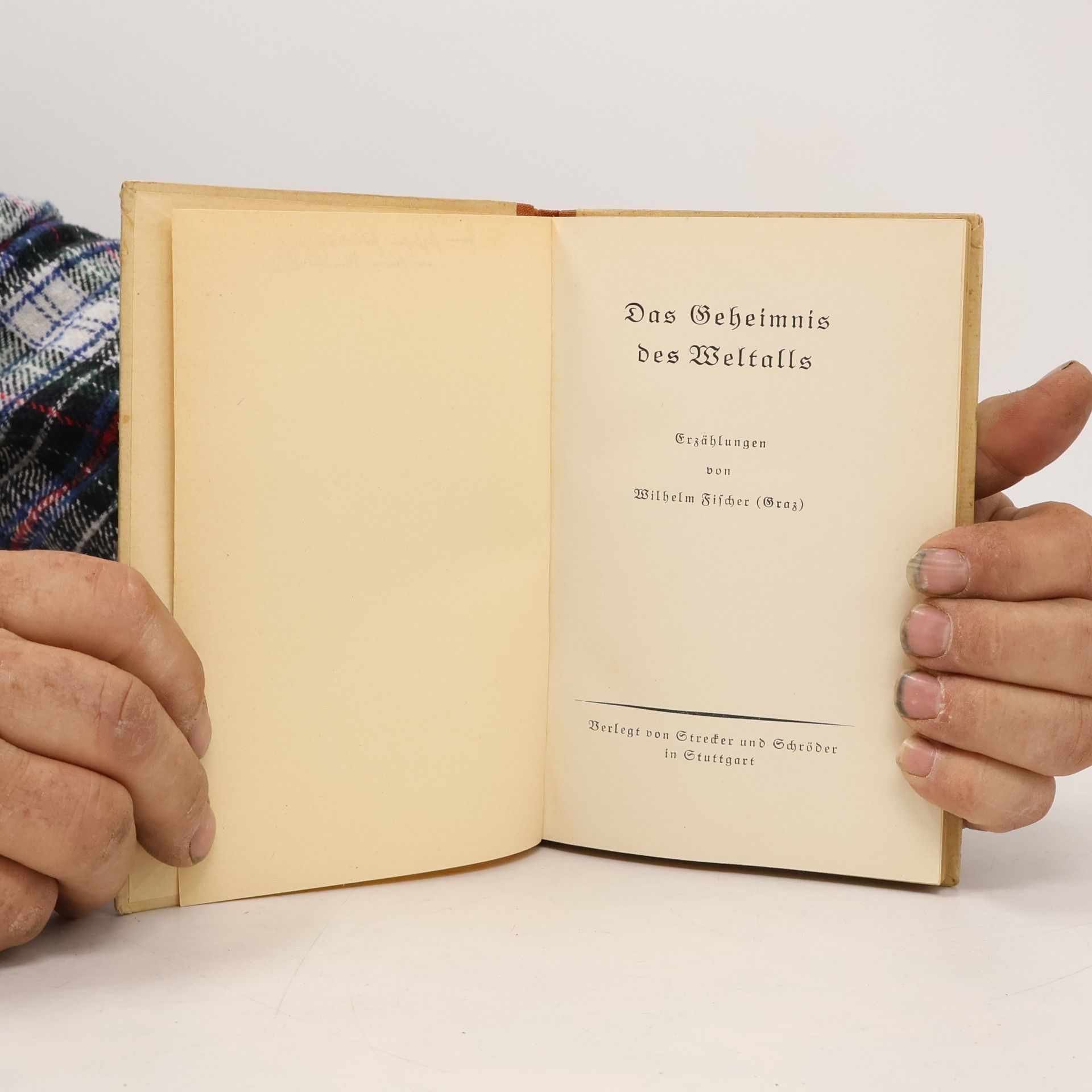 Wilhelm Fischer in Graz Das Geheimnis des Weltalls