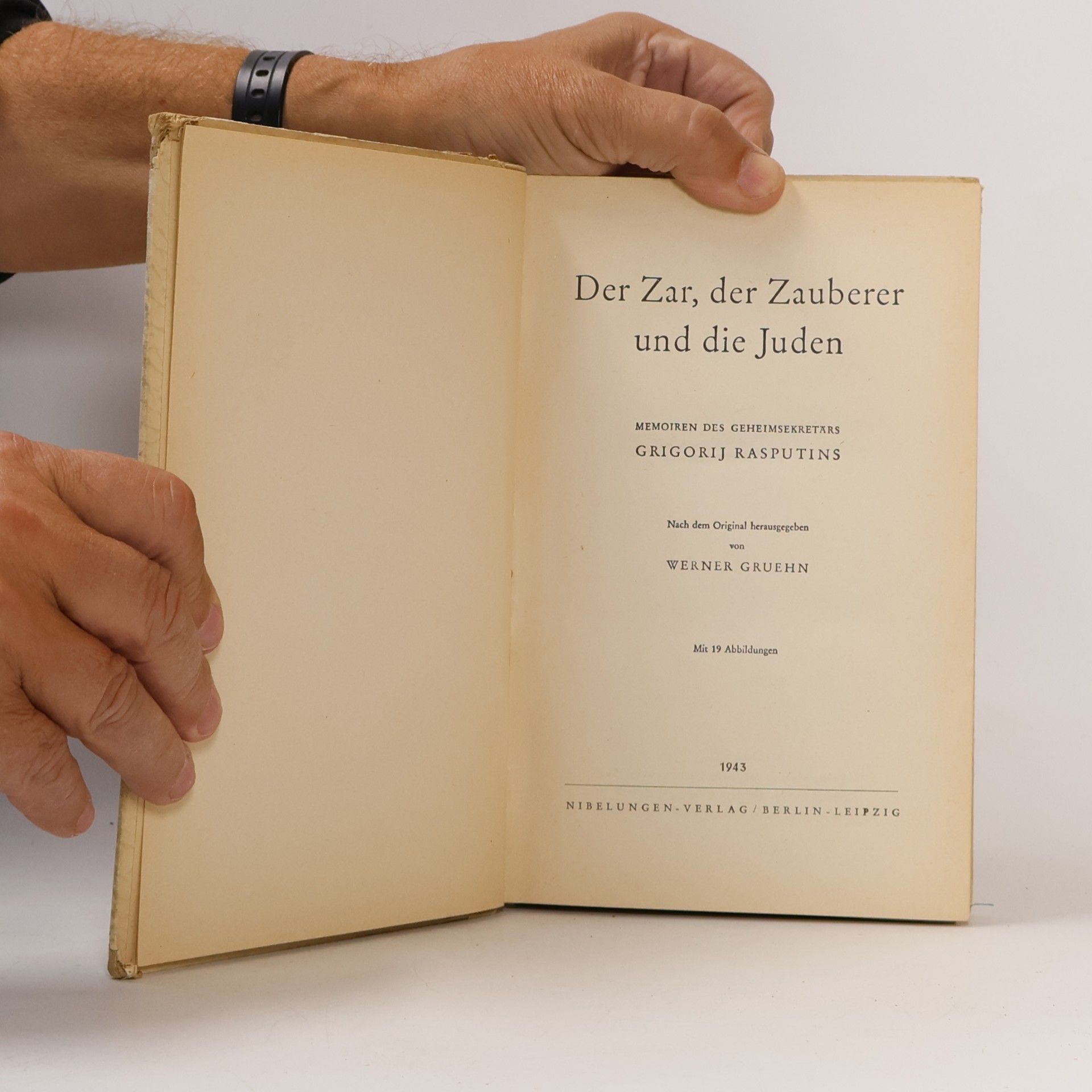 Werner Gruehn Der Zar, der Zauberer und die Juden