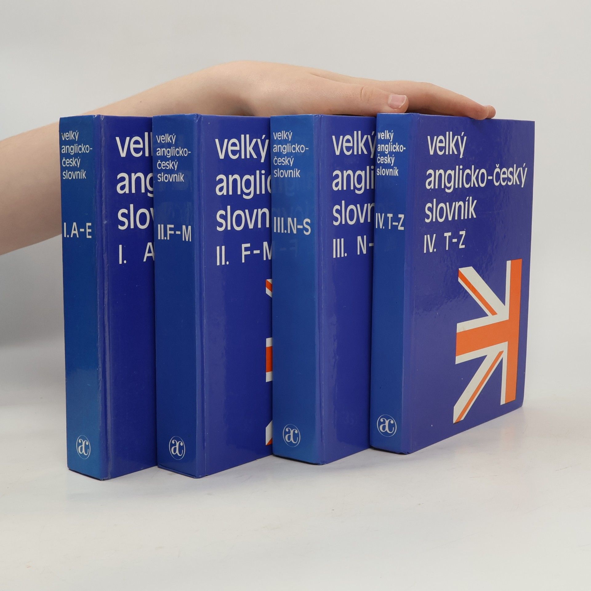 Velký anglicko-český slovník I.-IV.