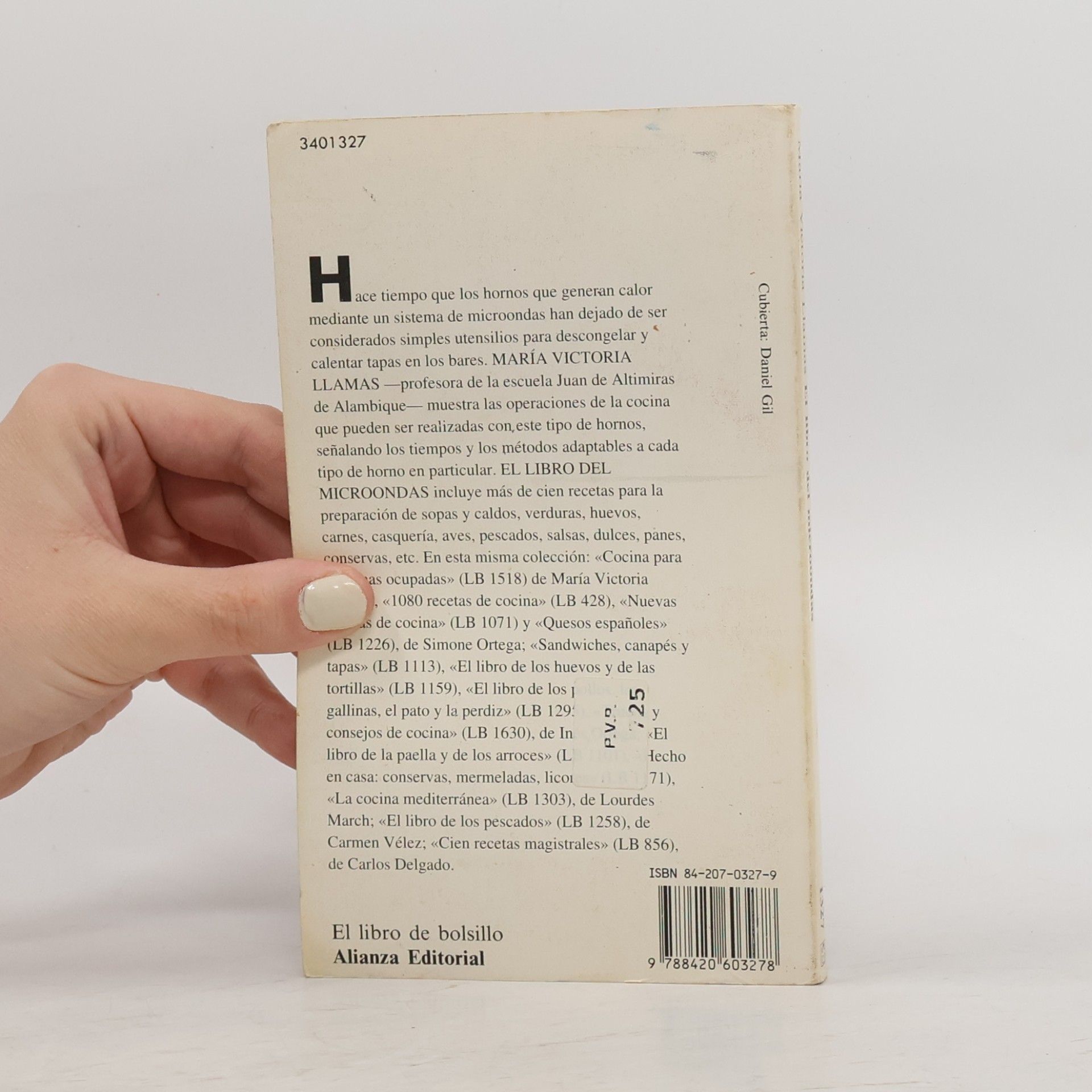 María Victoria Llamas Alianza: Libro del microondas
