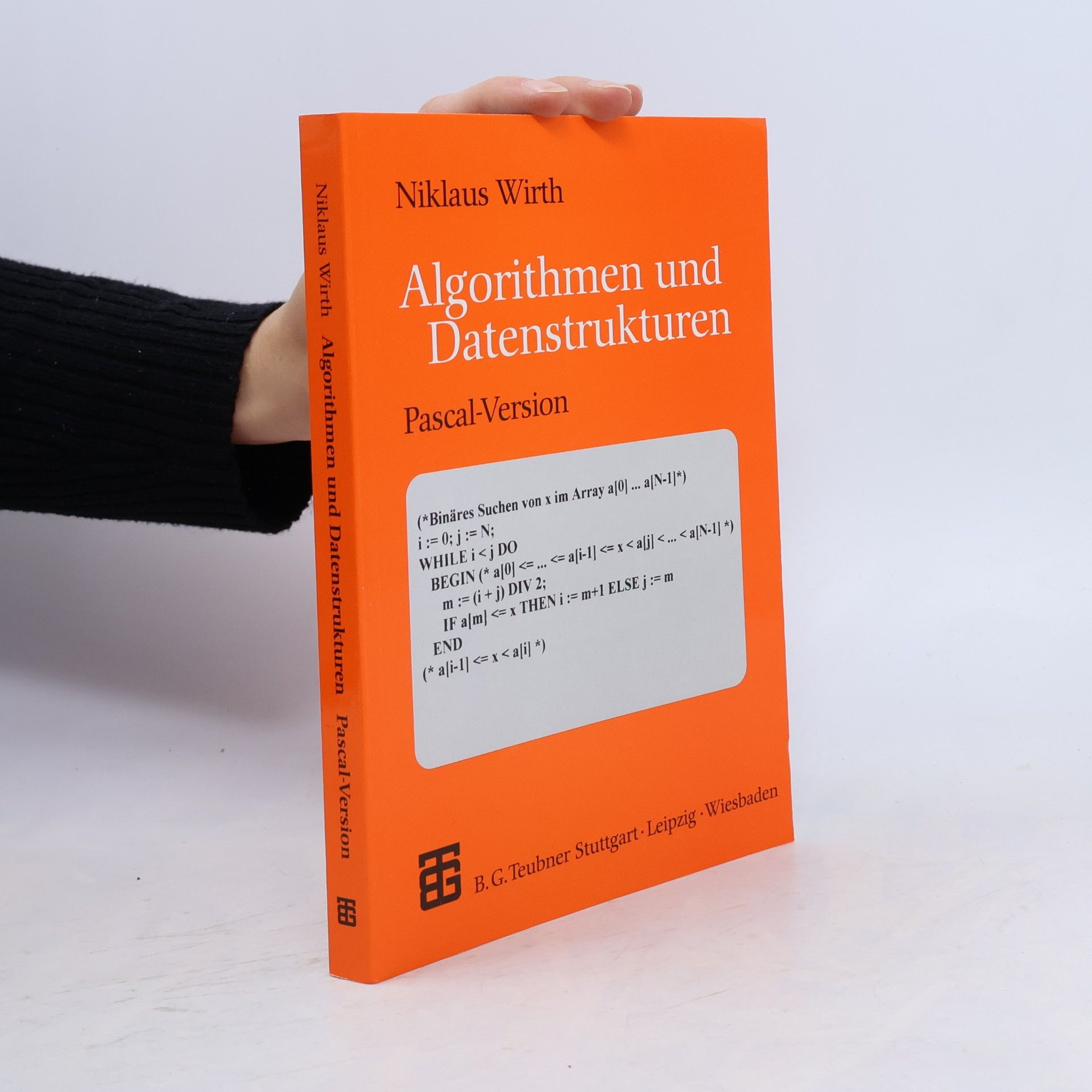 Niklaus Wirth Algorithmen und Datenstrukturen