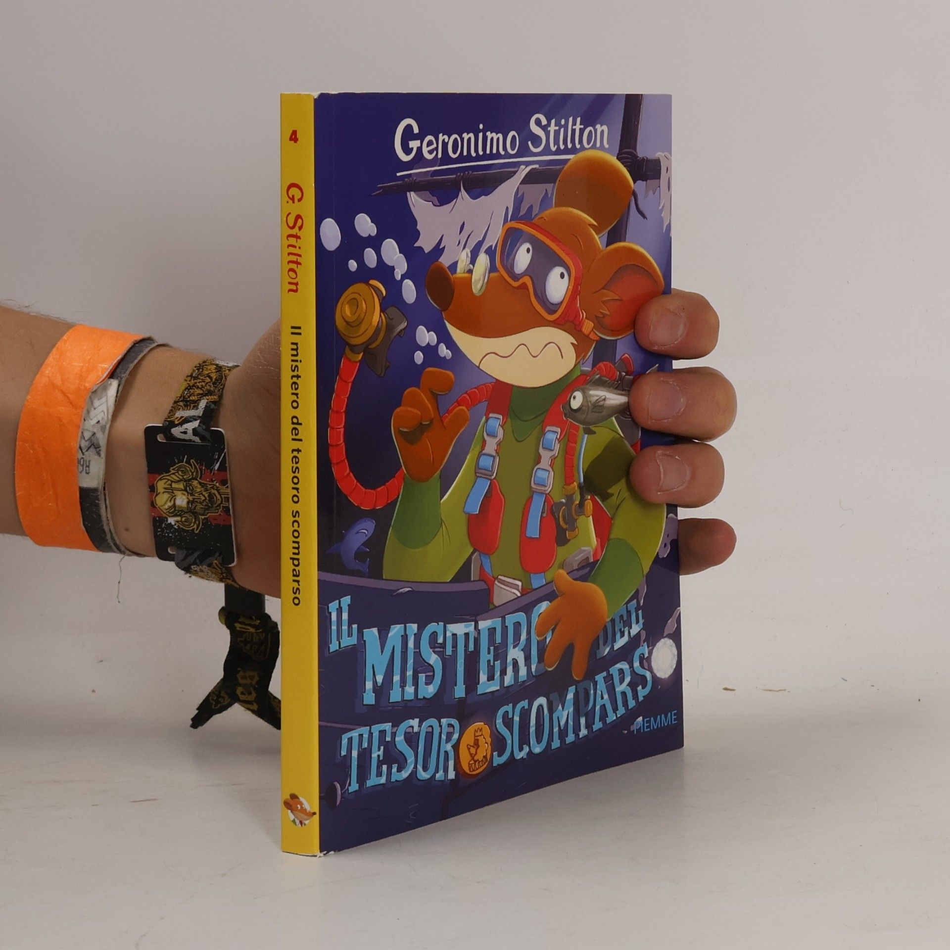 Elisabetta Dami Geronimo Stilton - 4: Il mistero del tesoro scomparso
