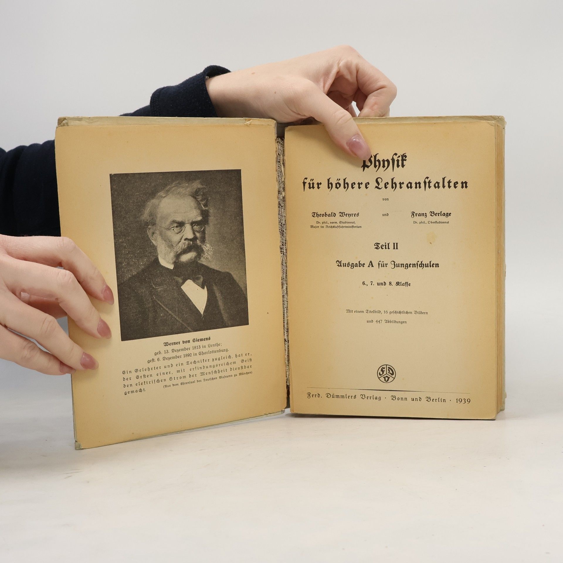Theobald Weyres Physik