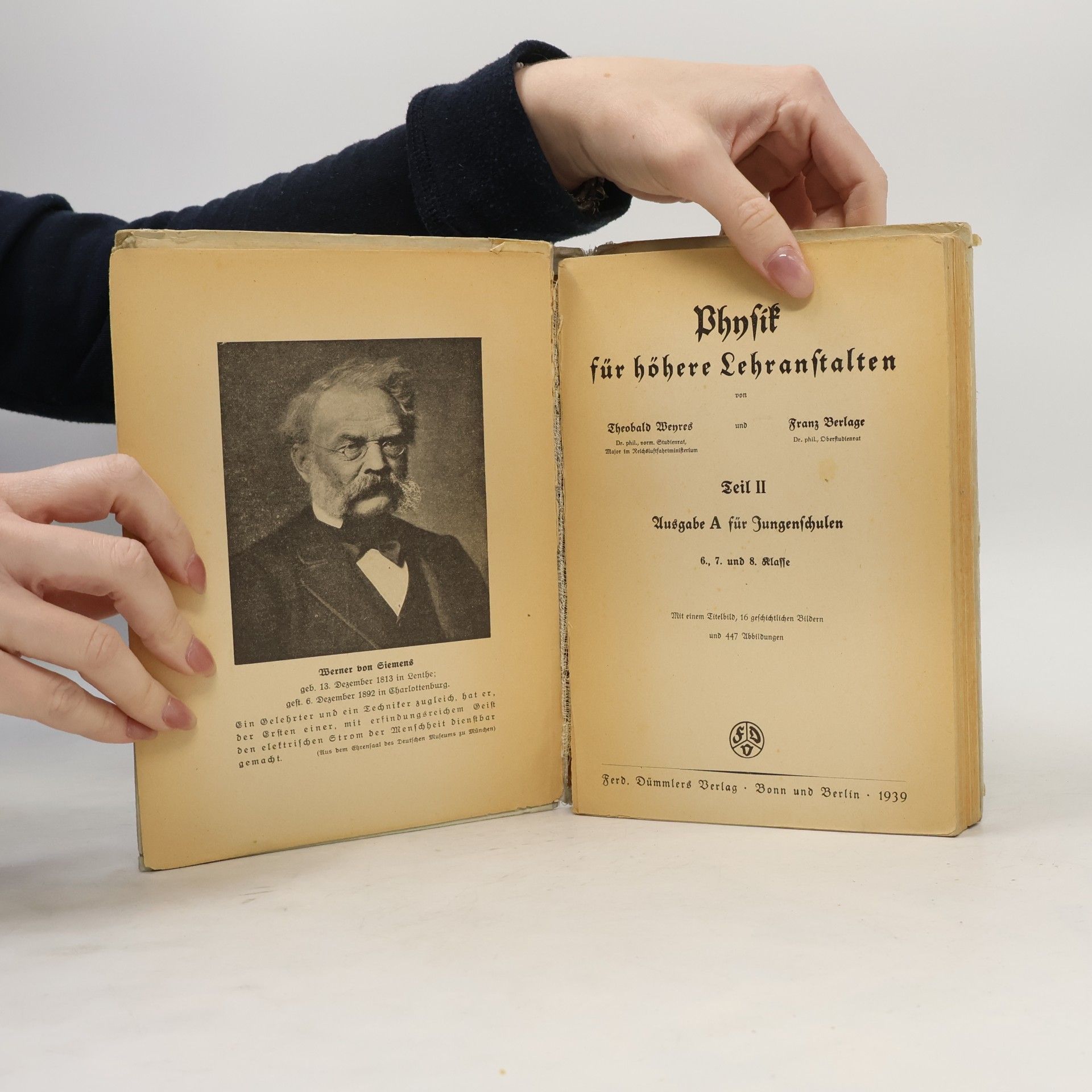 Theobald Weyres Physik