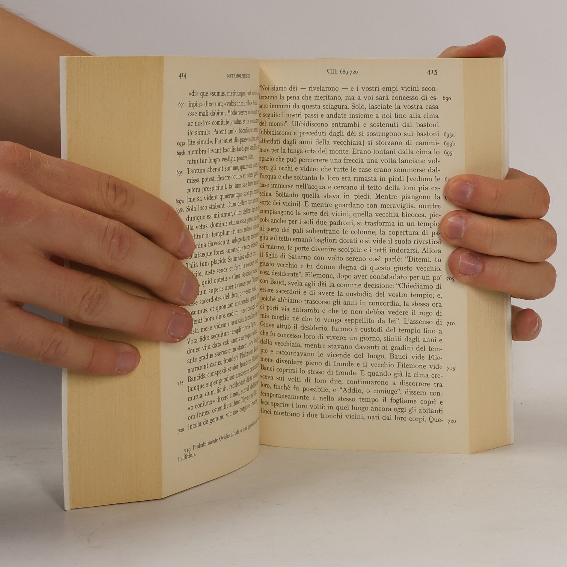 Publius Ovidius Naso Classici Latini: Metamorfosi. Testo latino a fronte