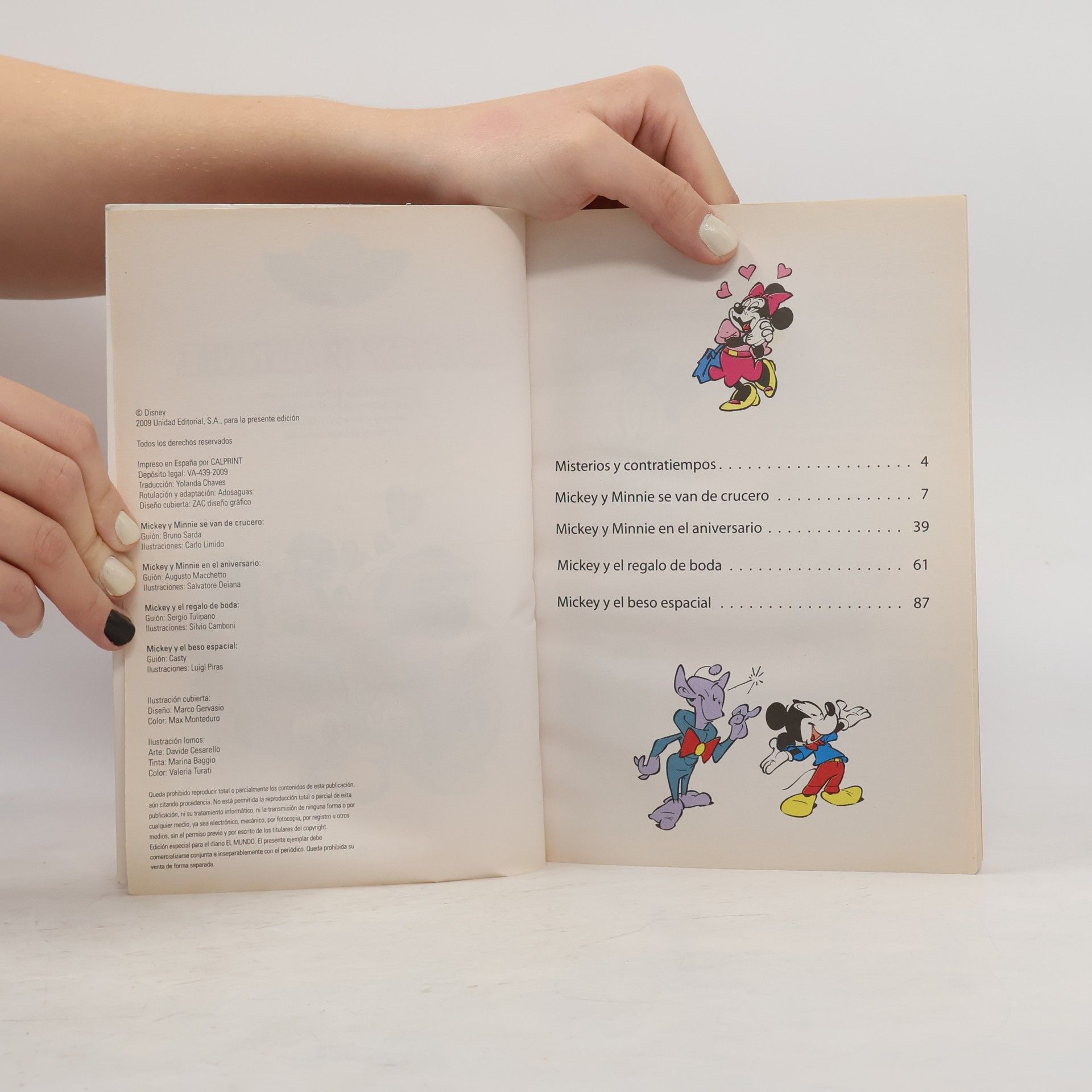 Yolanda Chaves Mickey y Minnie