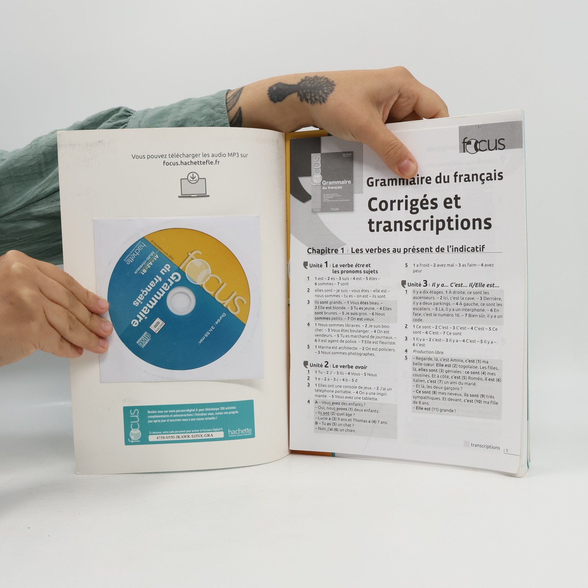 Kolektiv autorů Grammaire du français, A1-A2