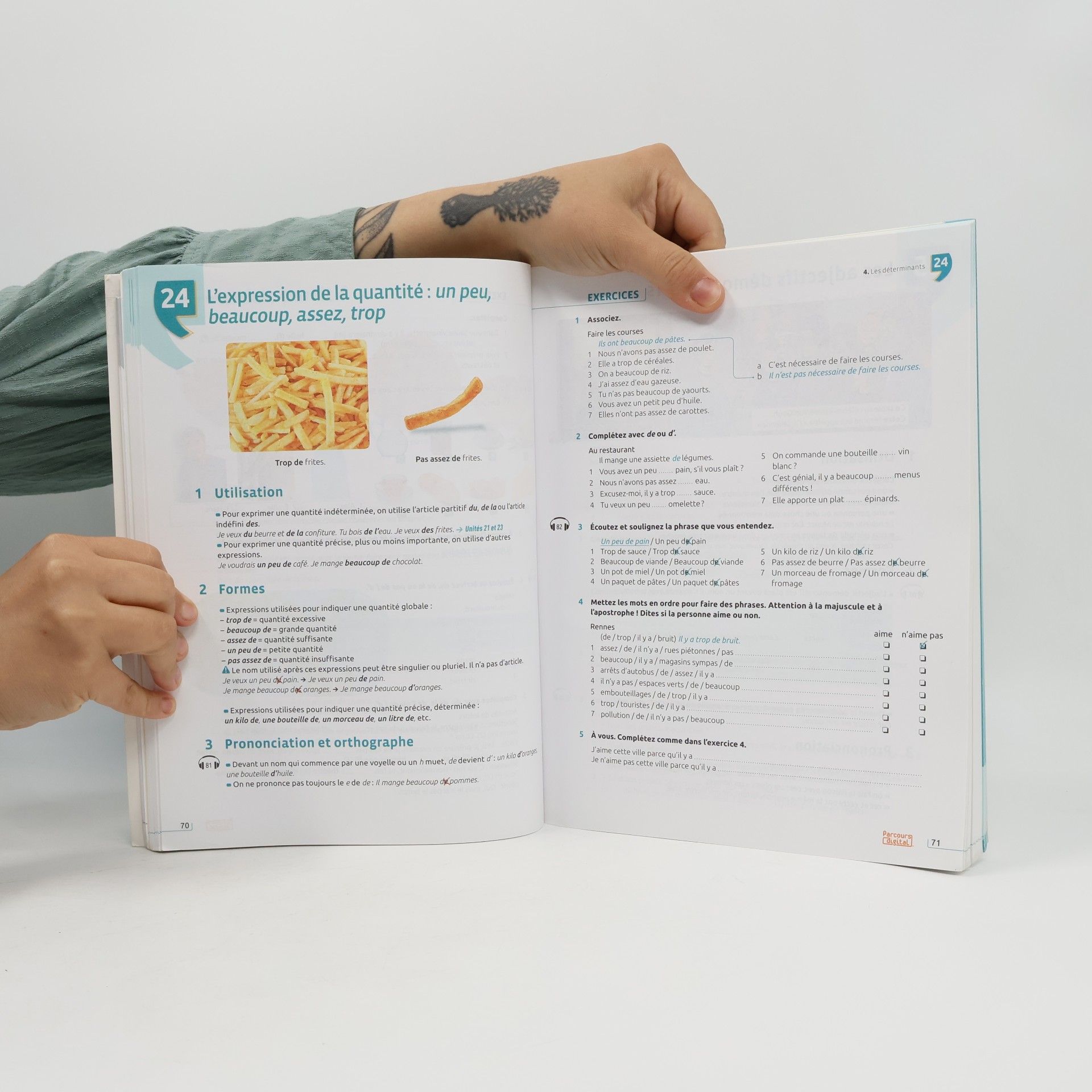 Kolektiv autorů Grammaire du français, A1-A2
