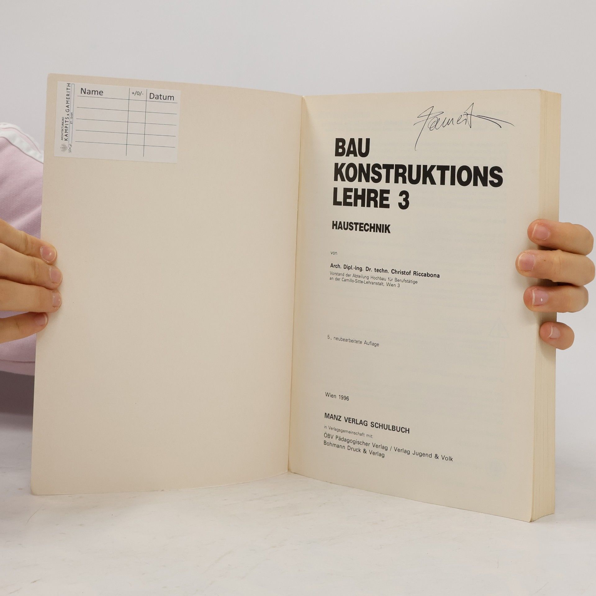 Kolektiv autorů Baukonstruktionslehre 3