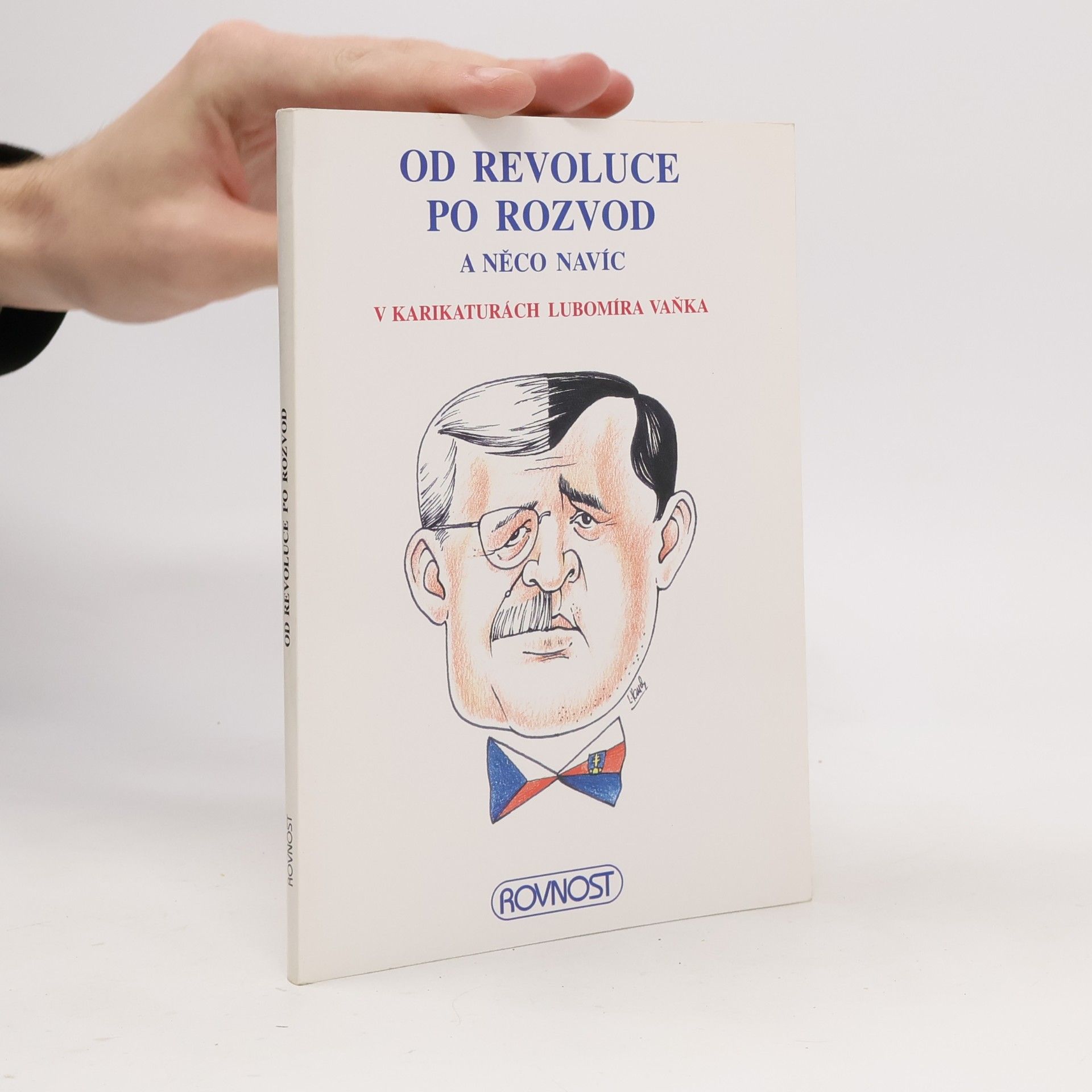 Od revoluce po rozvod a něco navíc v karikaturách Lubomíra Vaňka