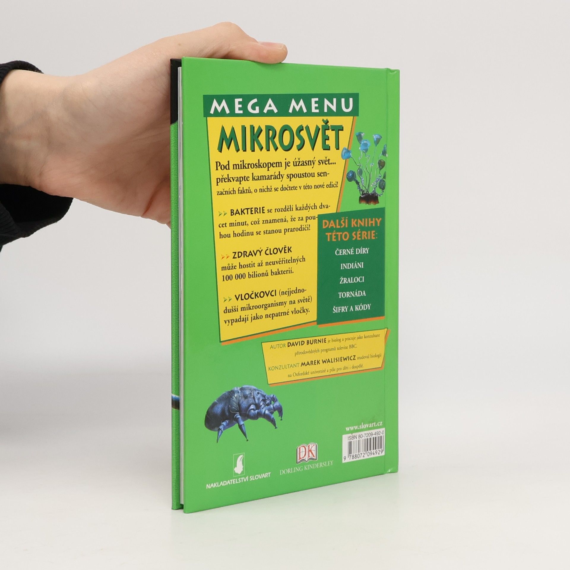 David Burnie Mikrosvět. Mikroskopický svět drobných organismů