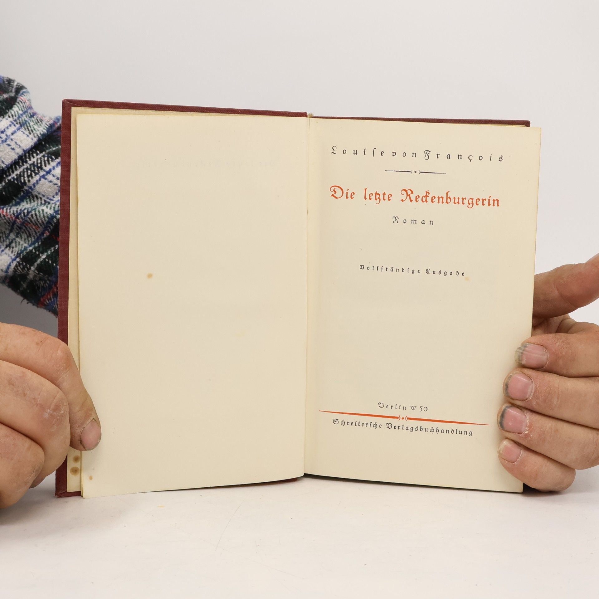 Louise von François Die letzte Reckenburgerin