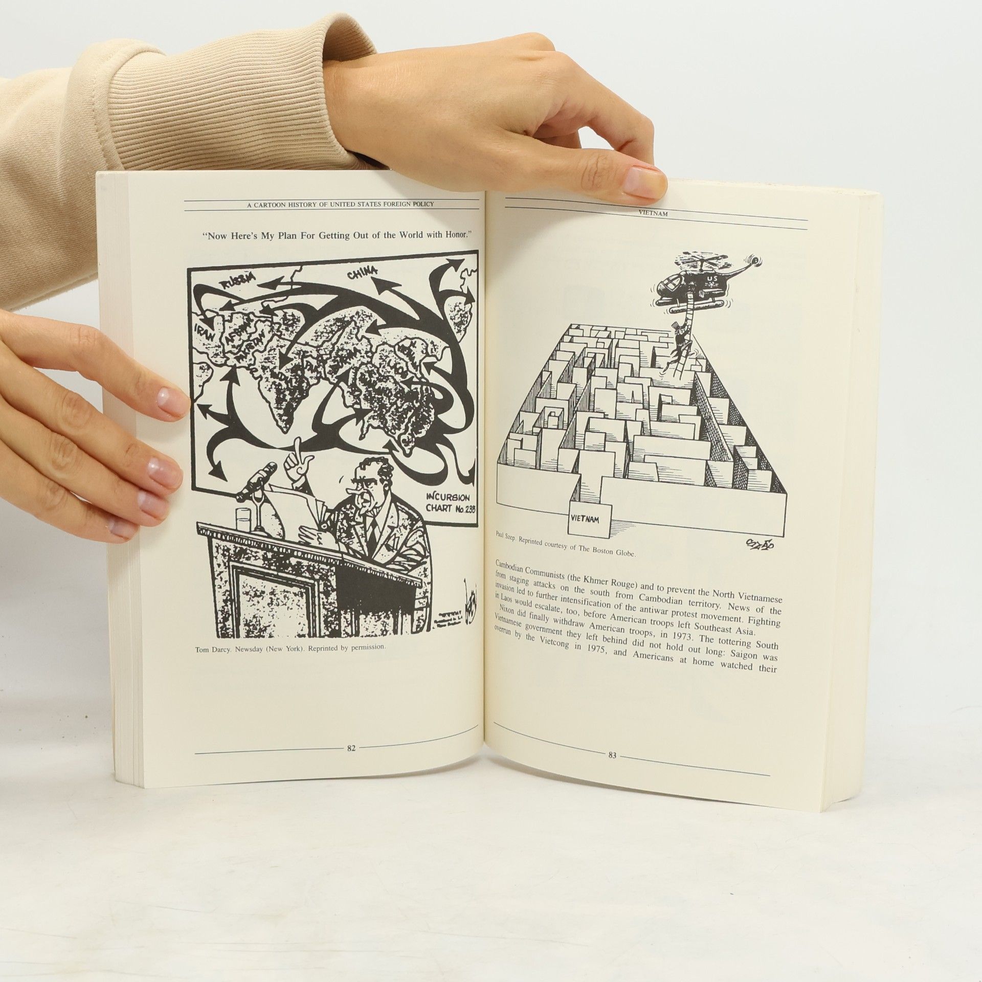 Nancy King A Cartoon History of United States Foreign Policy