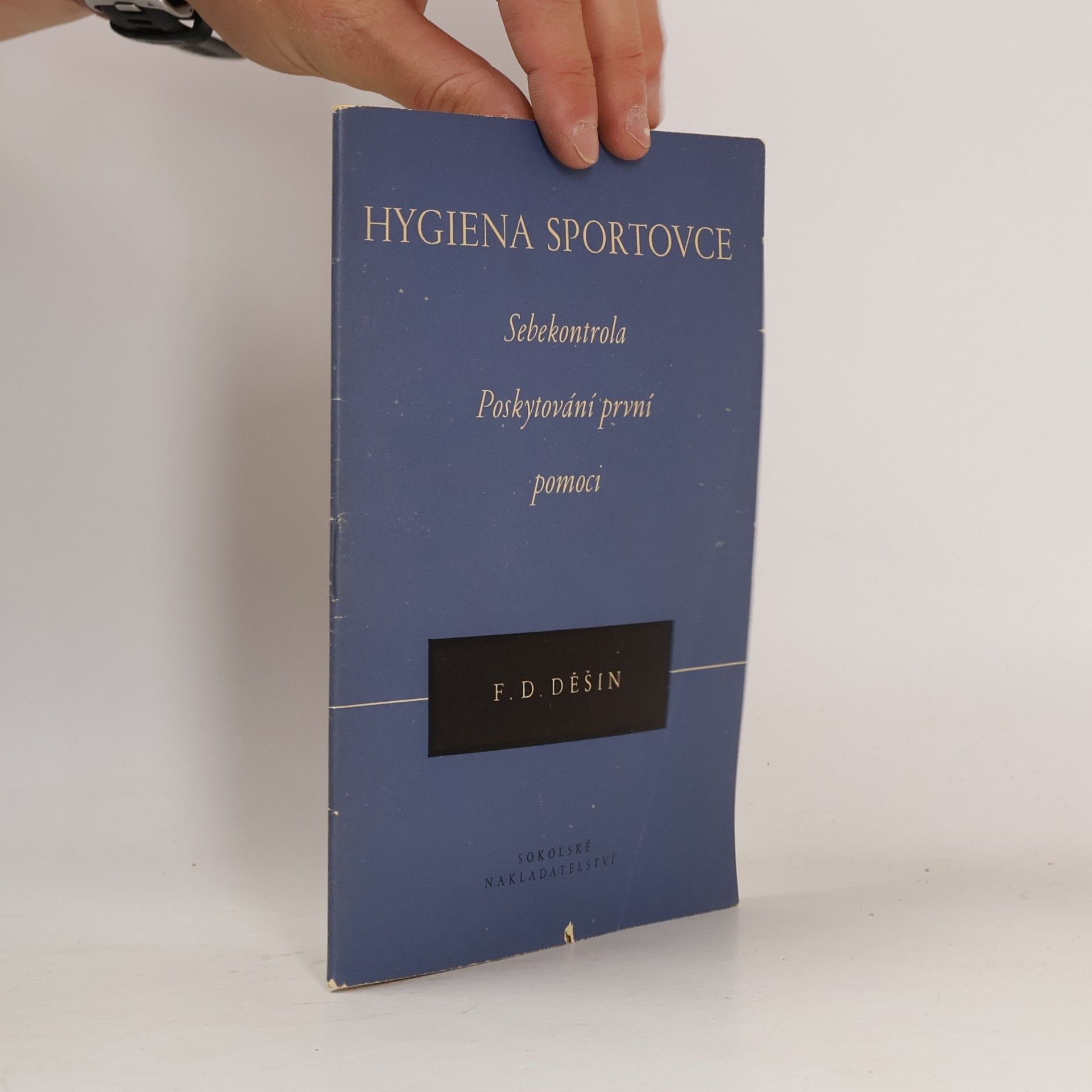 Hygiena sportovce : sebekontrola, poskytování první pomoci