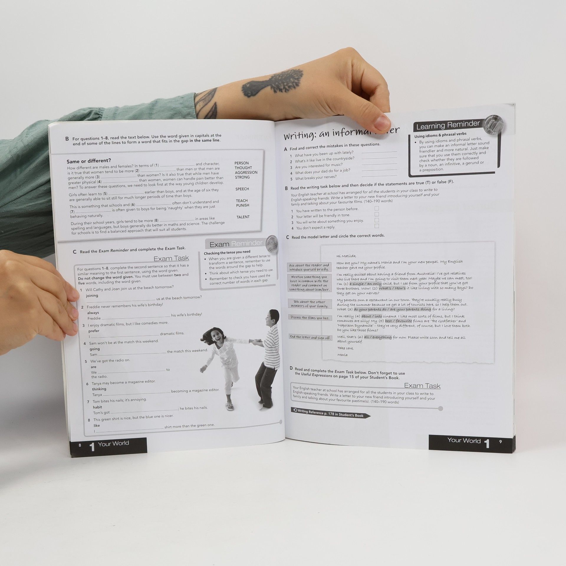 Angela Healan Close-up. B1+. Workbook