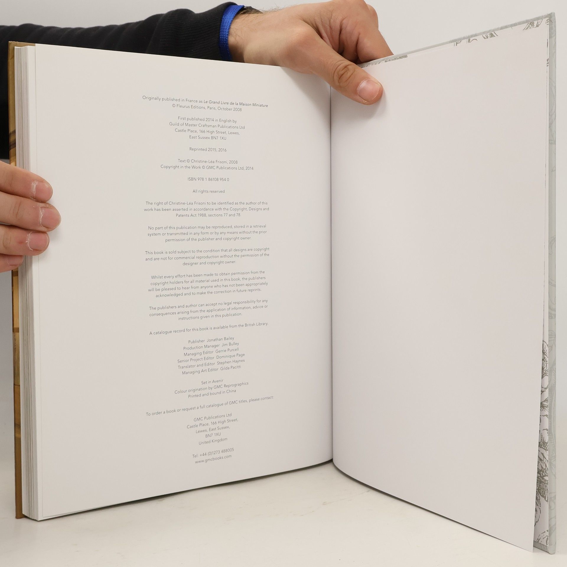Christine-Léa Frisoni The Big Book of a Miniature House
