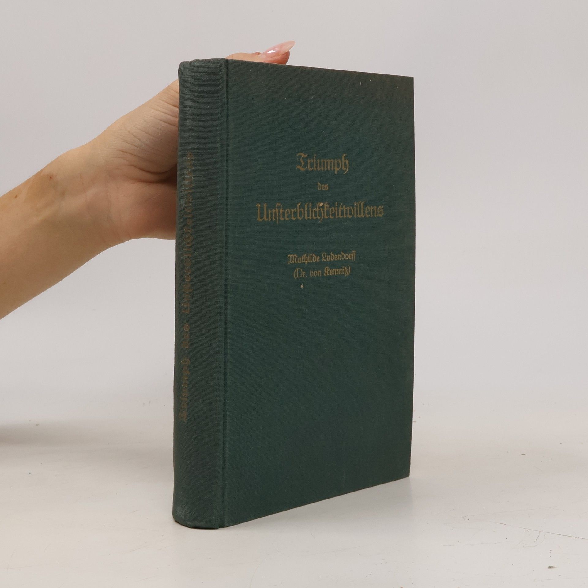 Triumph des Unsterblichkeitwillens