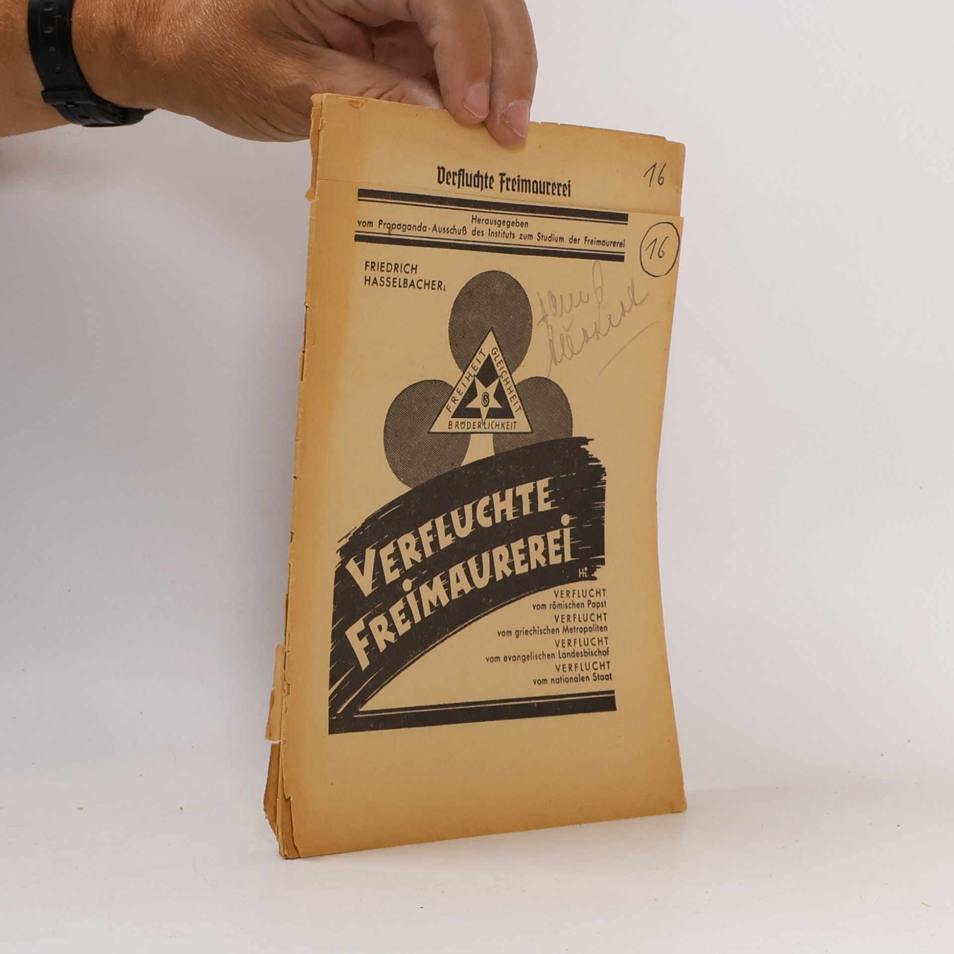 Verfluchte Freimaurerei
