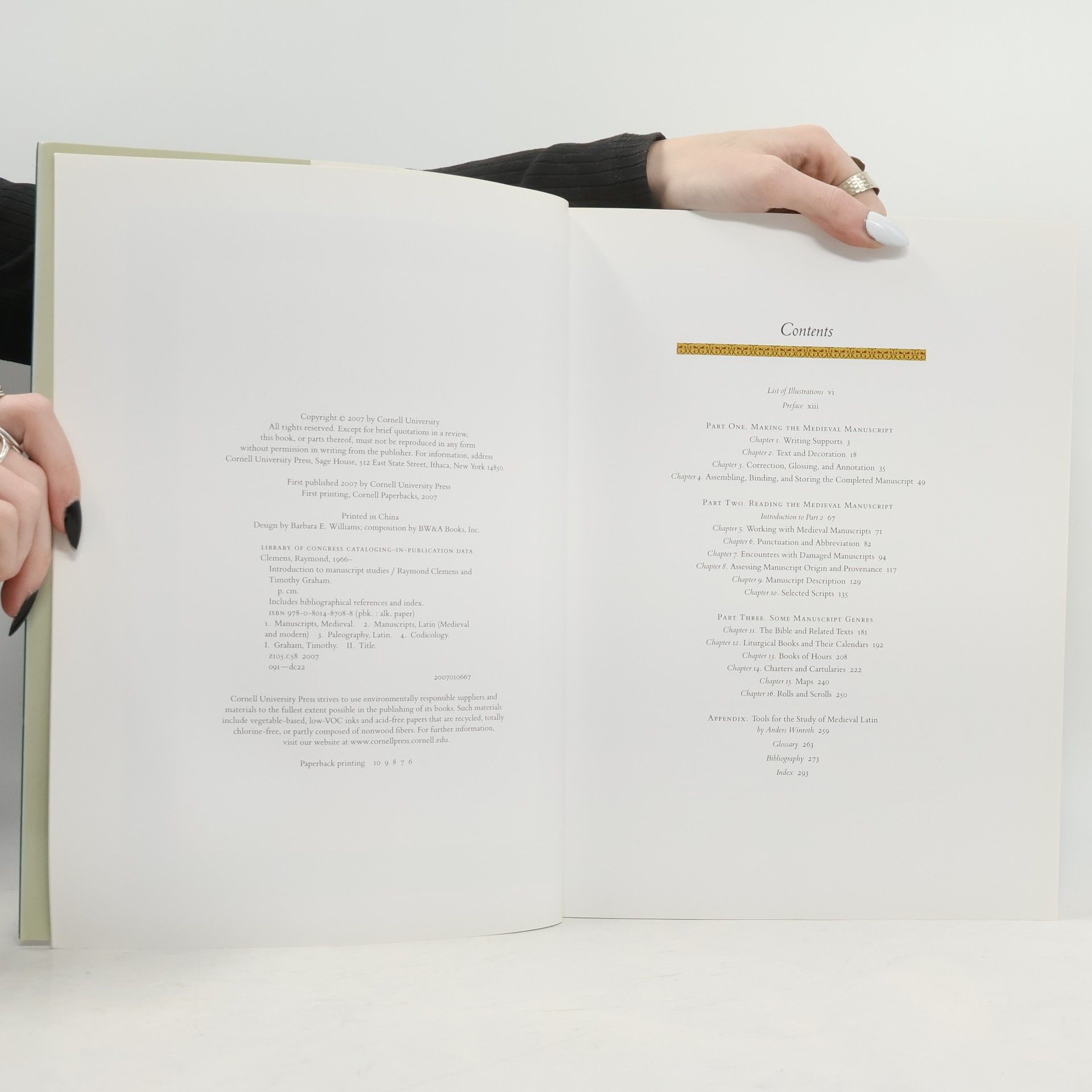 Raymond Clemens Introduction to Manuscript Studies