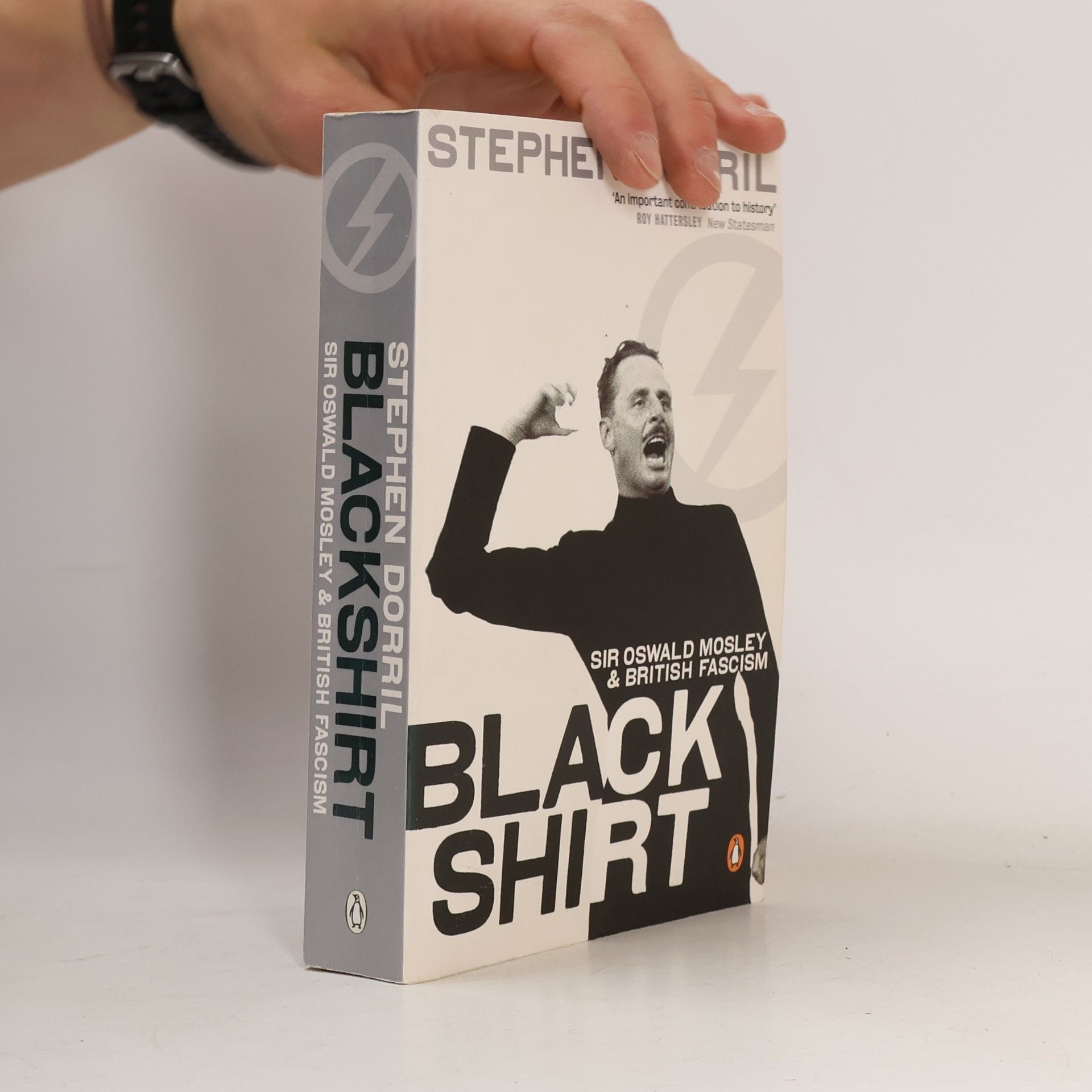 Stephen Dorril Black Shirt